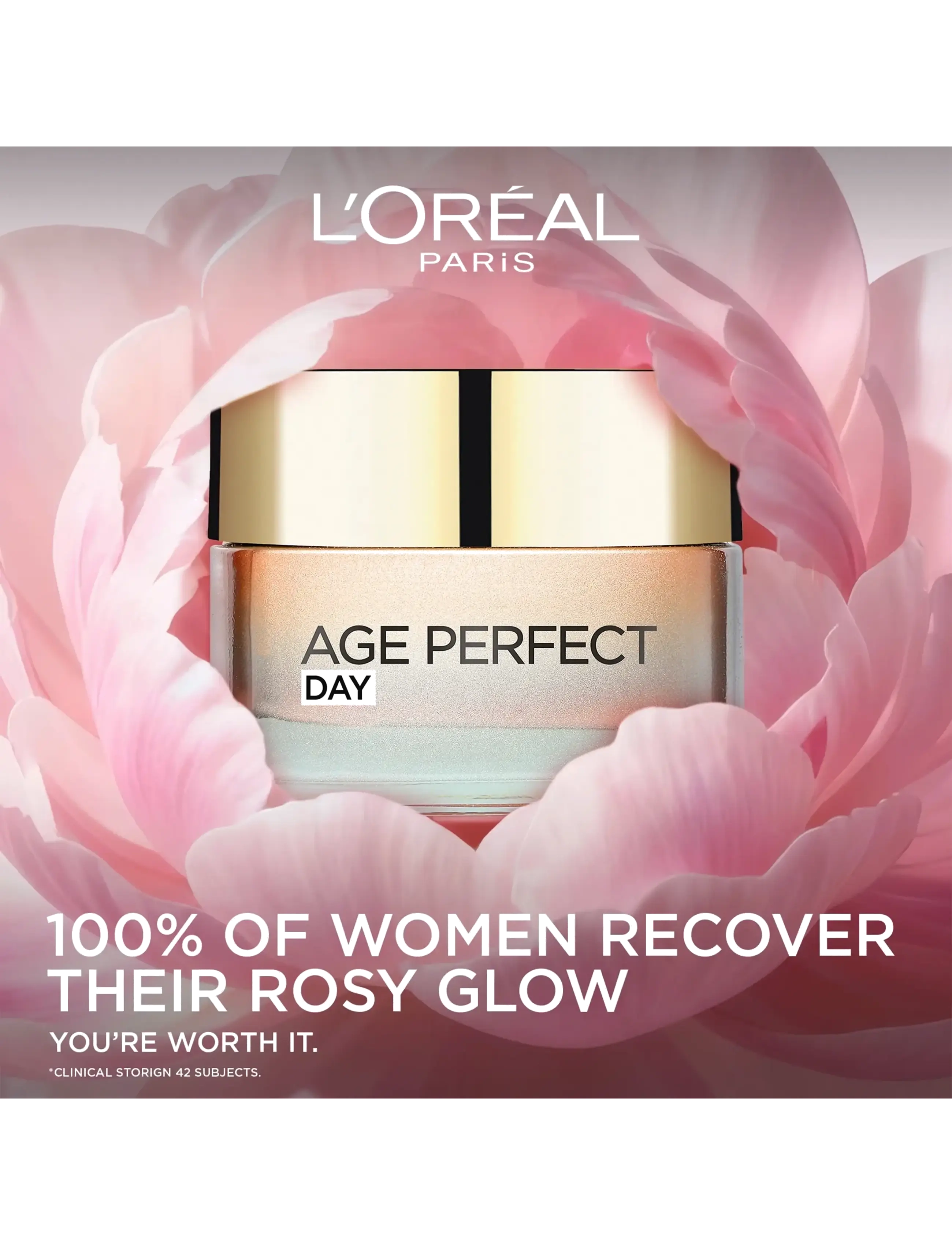 L'Oréal Paris - L'Oréal Paris Age Perfect Rosy Radiance Day Cream for normal skin 50 ml - dagcremer - clear - 2