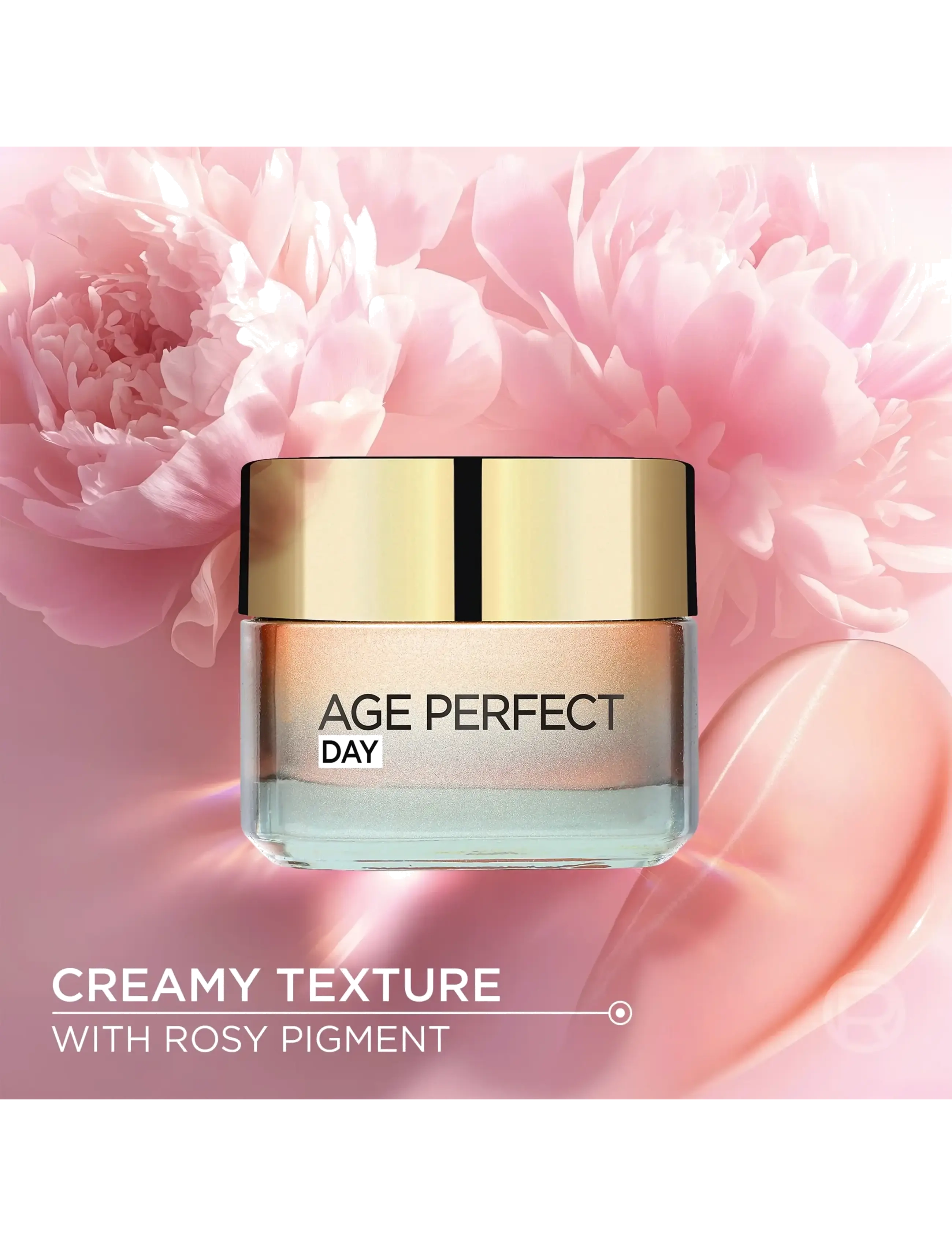L'Oréal Paris - L'Oréal Paris Age Perfect Rosy Radiance Day Cream for normal skin 50 ml - dagcremer - clear - 3