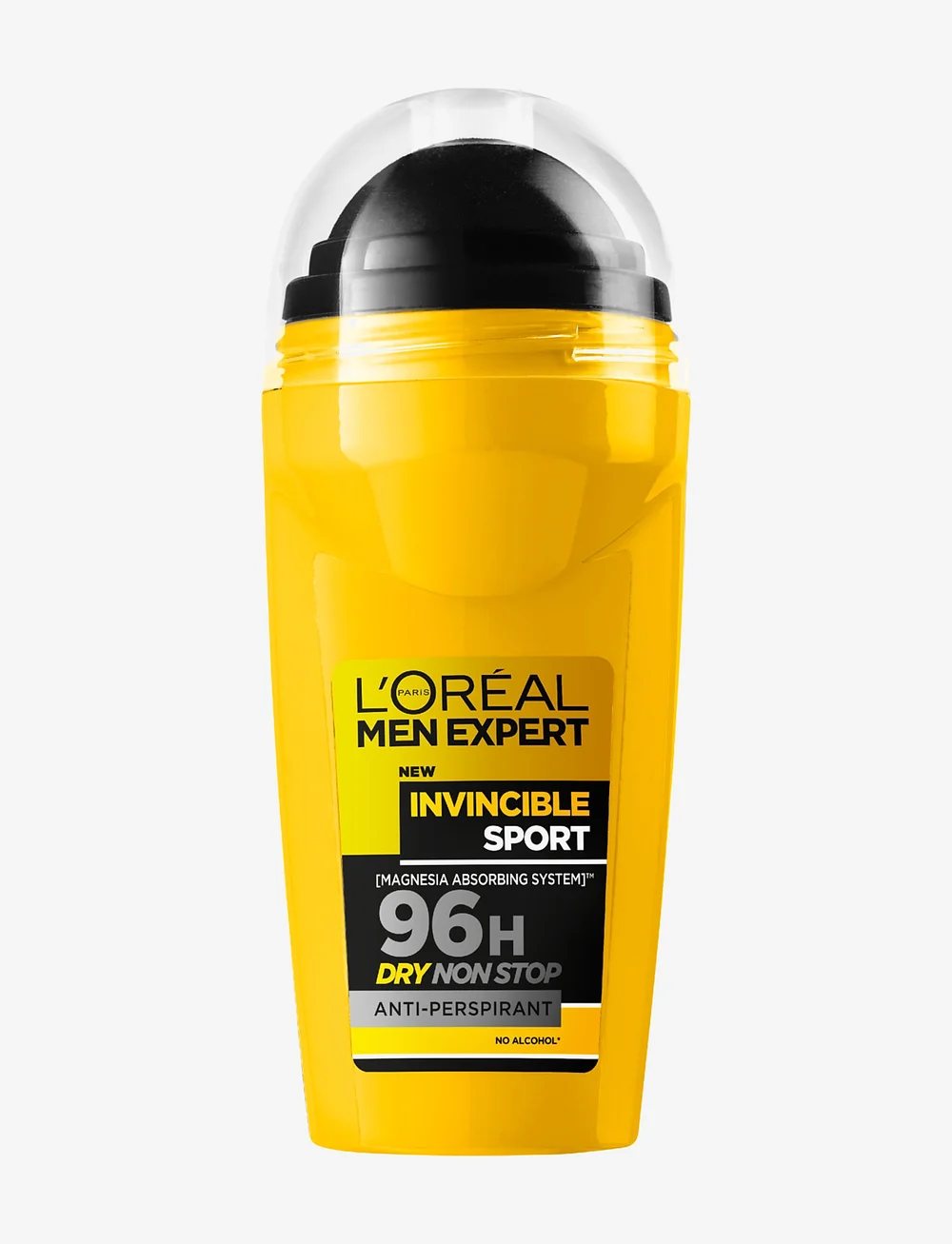 L'Oréal Paris - L'Oréal Paris Men Expert Invincible Sport 96H Anti-Perspirant Deodorant Roll-On 50 ml - deodorant - clear - 1