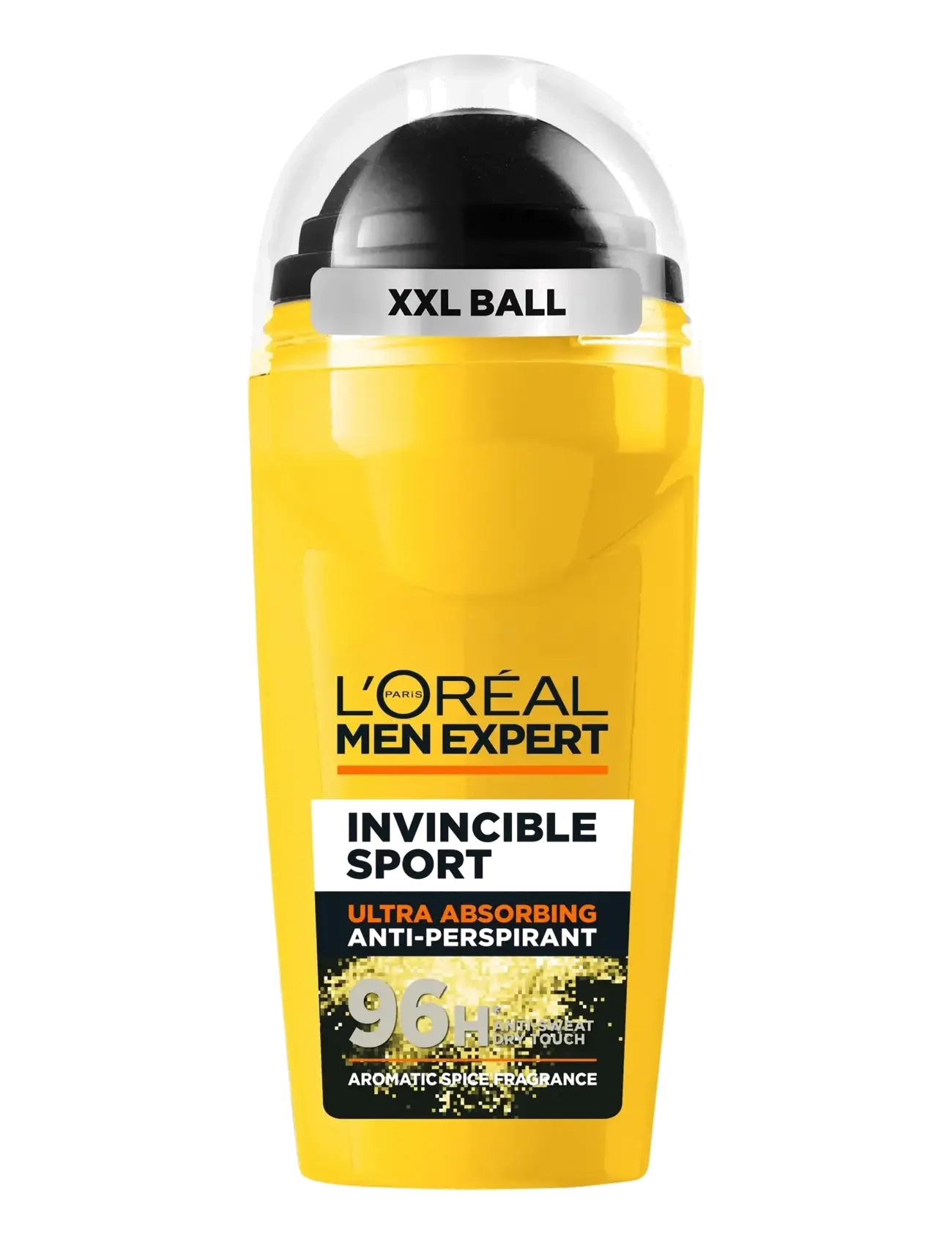 L'Oréal Paris Men Expert Invincible Sport 96H Anti-Perspirant Deodorant Roll On 50 Ml, Roll-on, Nude, Str: 50 ml