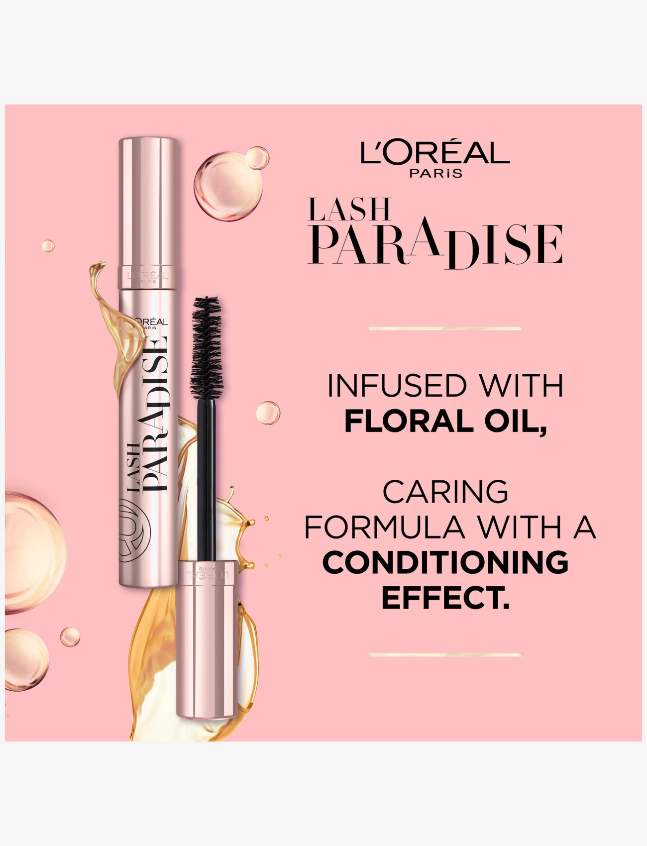 L'Oréal Paris - L'Oréal Paris Lash Paradise Mascara  Black - festtøj til outletpriser - black - 5
