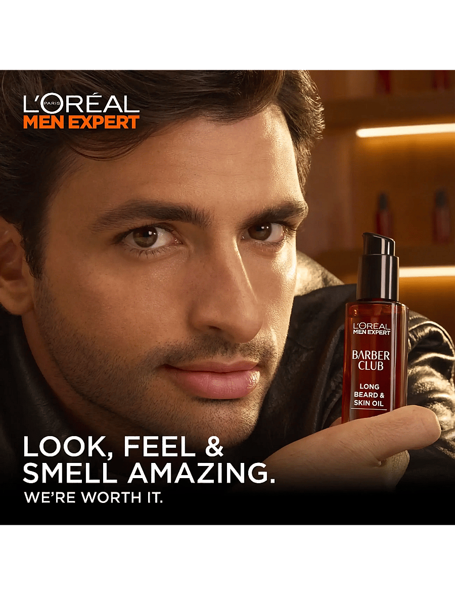 L'Oréal Paris - L'Oréal Paris Men Expert Barber Club Long Beard & Skin Oil for normal skin 30 ml - clear - 2