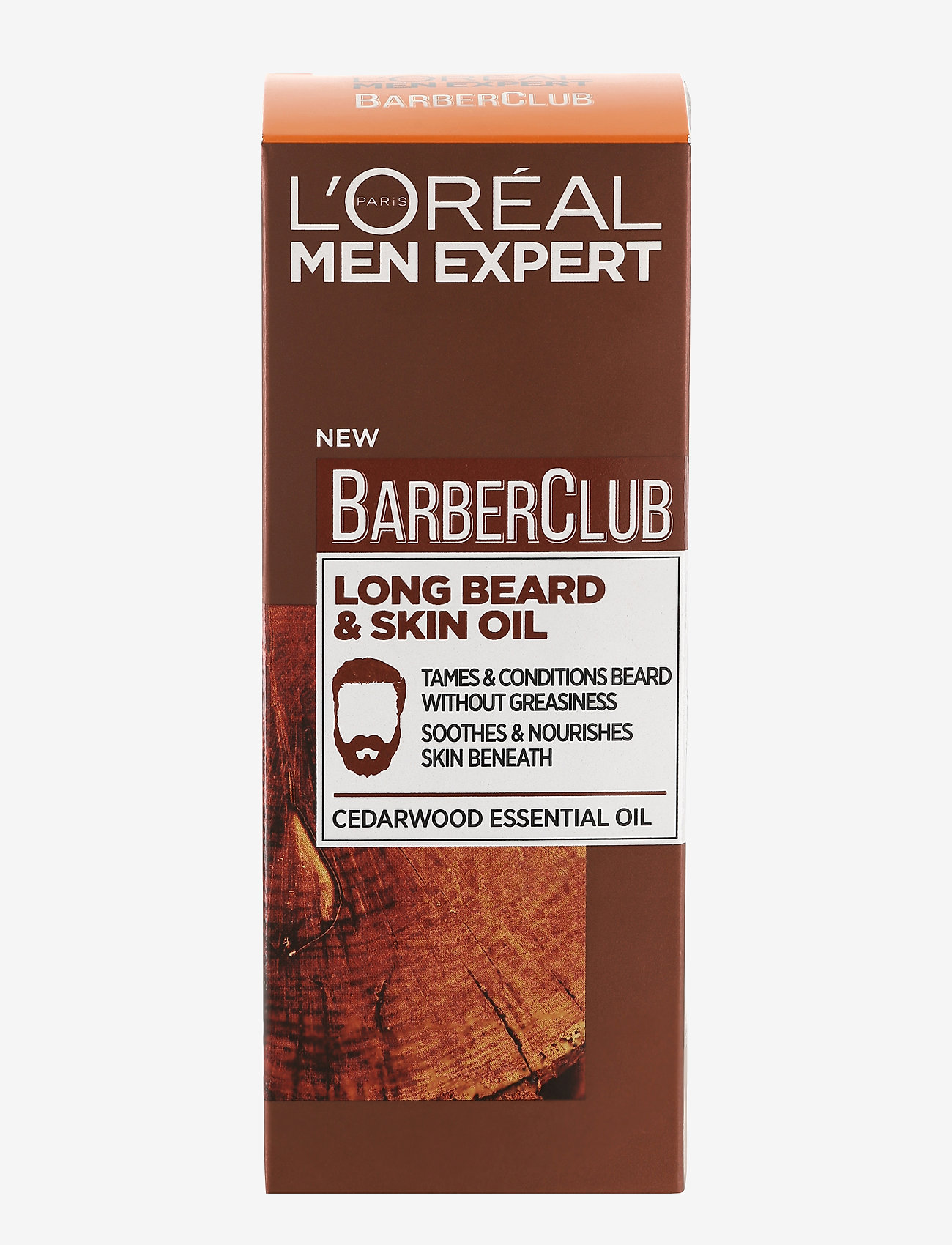 L'Oréal Paris L'Oréal Paris Men Expert Barber Club Long Beard & Skin Oil 30 ml - Skægprodukter - CLEAR / undefined