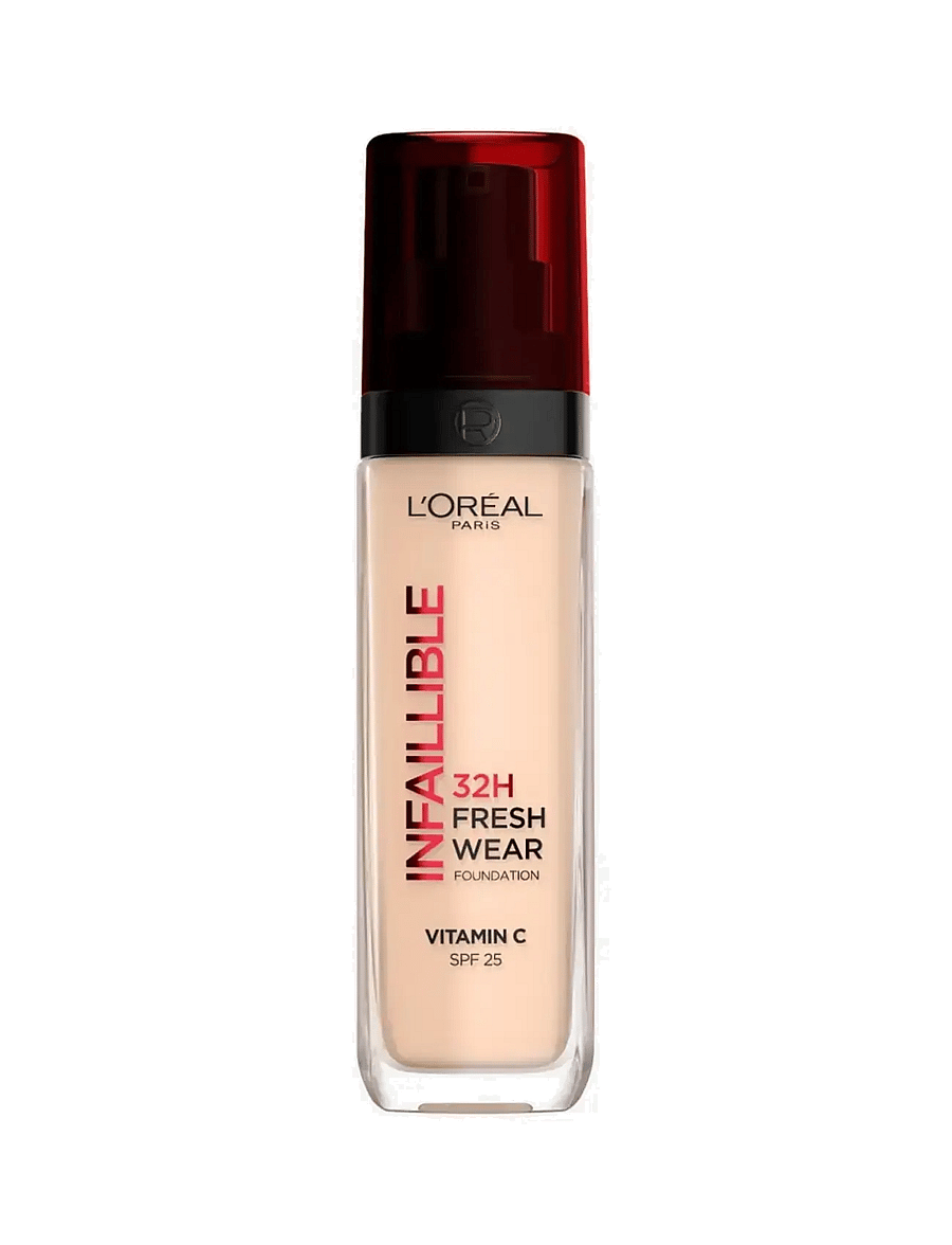 L'Oréal Paris - L'Oréal Paris, Infaillible 32H Fresh Wear Foundation, 20 Ivory, 30ml - makeup - ivory 20 - 0