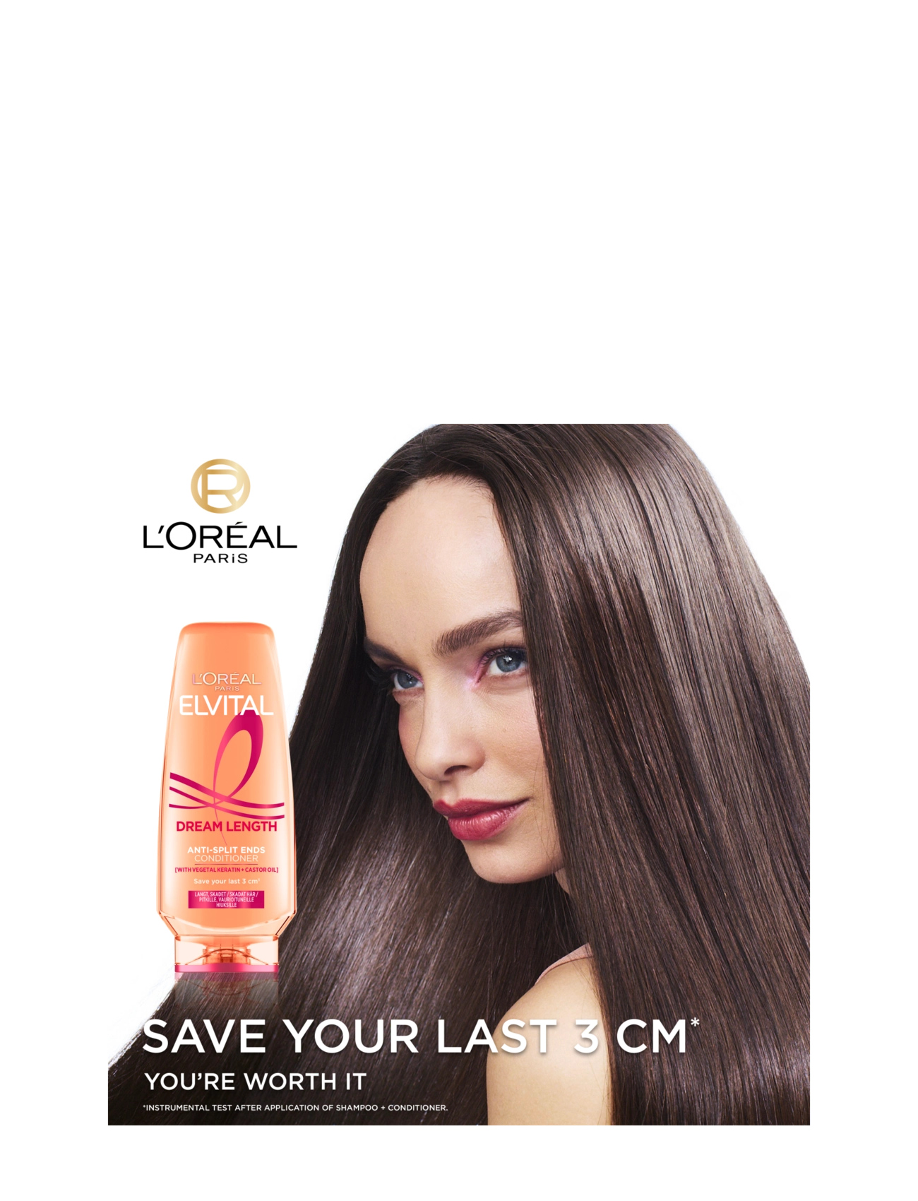 L'Oréal Paris - L'Oréal Paris Elvital Dream Length Conditioner for long hair 200 ml - lägsta priserna - no colour - 1