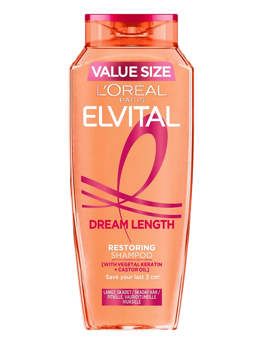 L'Oréal Paris - L'Oréal Paris Elvital Dream Length Shampoo for long hair 500 ml - Šampoon - clear - 0