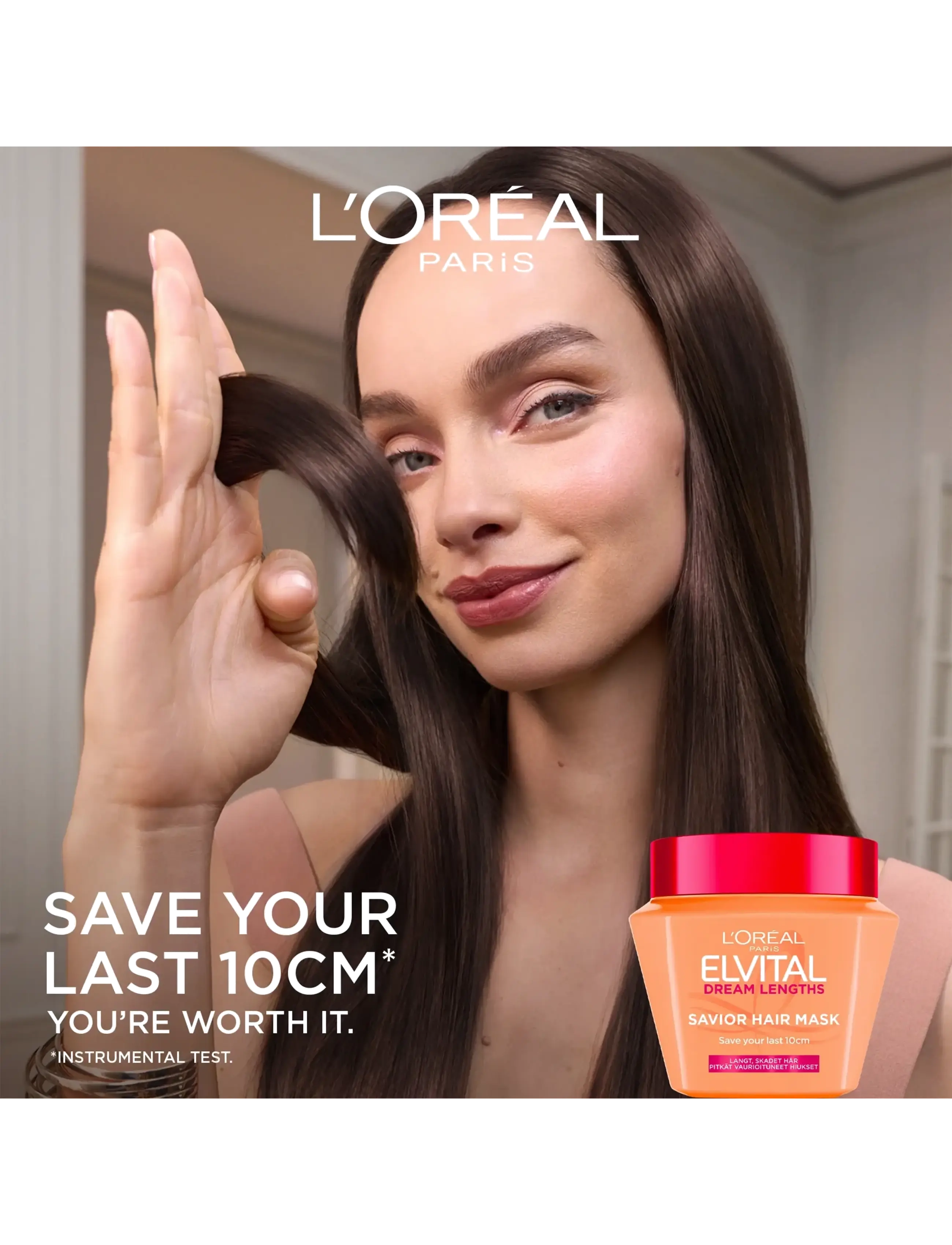 L'Oréal Paris - L'Oréal Paris Elvital Dream Length Hair Mask for long hair 300 ml - no colour - 2
