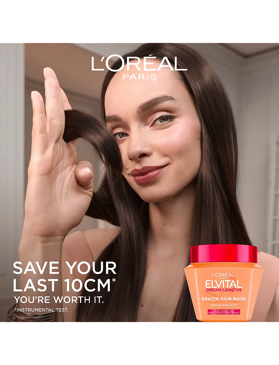 L'Oréal Paris - L'Oréal Paris Elvital Dream Length Hair Mask for long hair 300 ml - no colour - 2