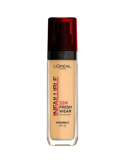 L'OréAl Paris, Infaillible 32h Fresh Wear Foundation, 140 Golden Beige, 30ml - Foundation