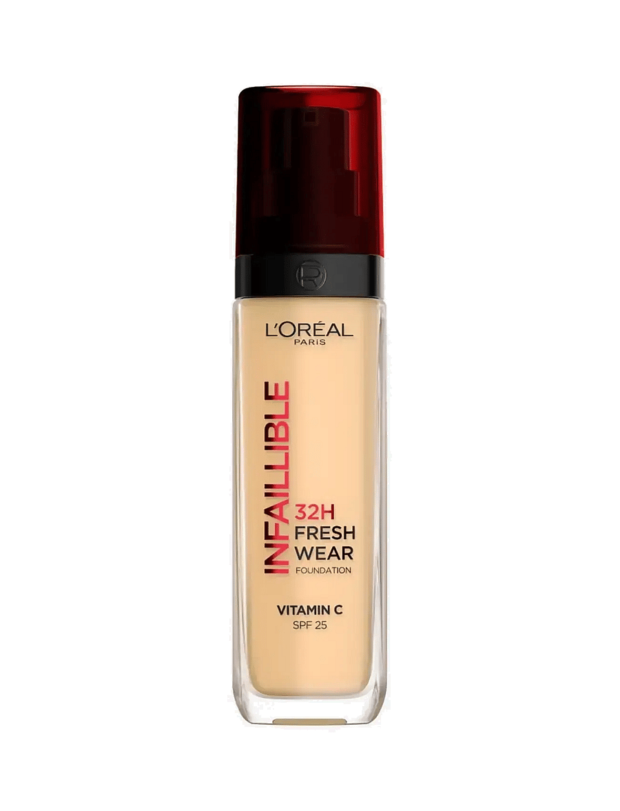L'Oréal Paris - L'Oréal Paris, Infaillible 32H Fresh Wear Foundation, Foundation, 120 Golden Vanilla, 30ml - makeup - vanilla 120 - 0