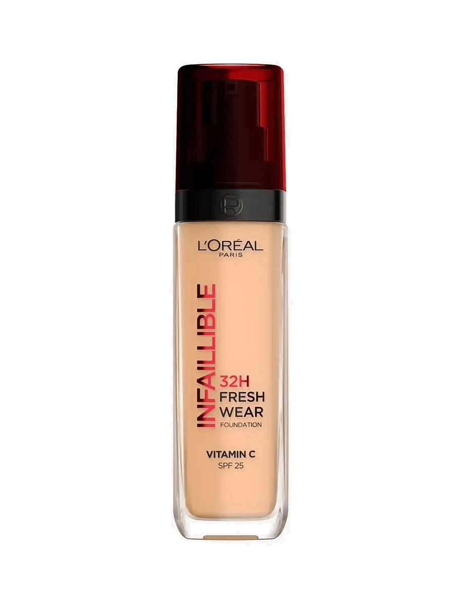 L'Oréal Paris - L'Oréal Paris Infaillible 32H Fresh Wear Foundation 200 Natural Linen - smink - golden sand 200 - 0