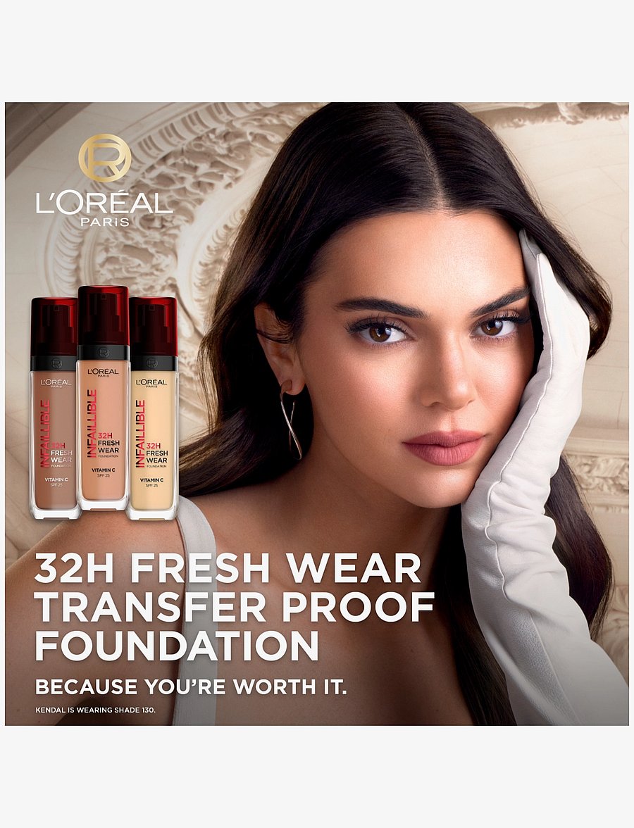 L'Oréal Paris - L'Oréal Paris Infaillible 32H Fresh Wear Foundation 200 Natural Linen - smink - golden sand 200 - 1