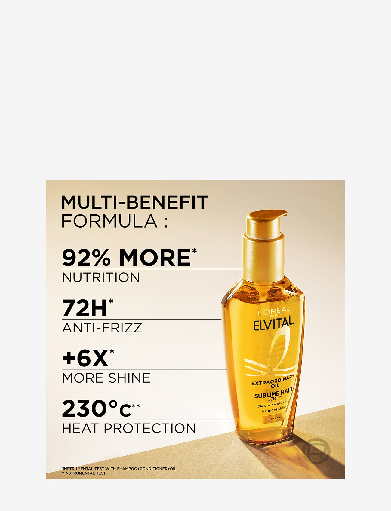 L'Oréal Paris - L'Oréal Paris Elvital Extraordinary Oil Hair Oil 50 ml - hår - extraordinary oil - all hair types - 2