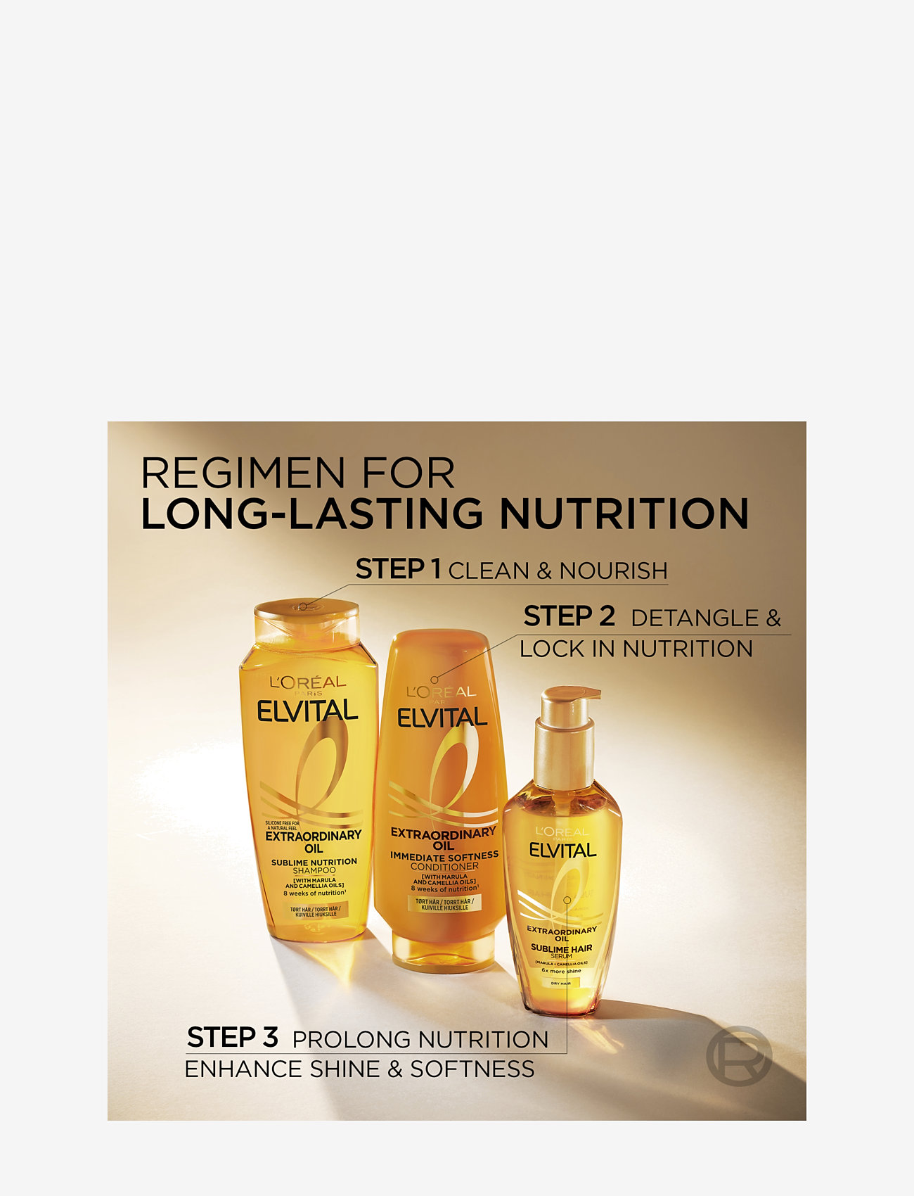 L'Oréal Paris - L'Oréal Paris Elvital Extraordinary Oil Hair Oil 50 ml - hår - extraordinary oil - all hair types - 5