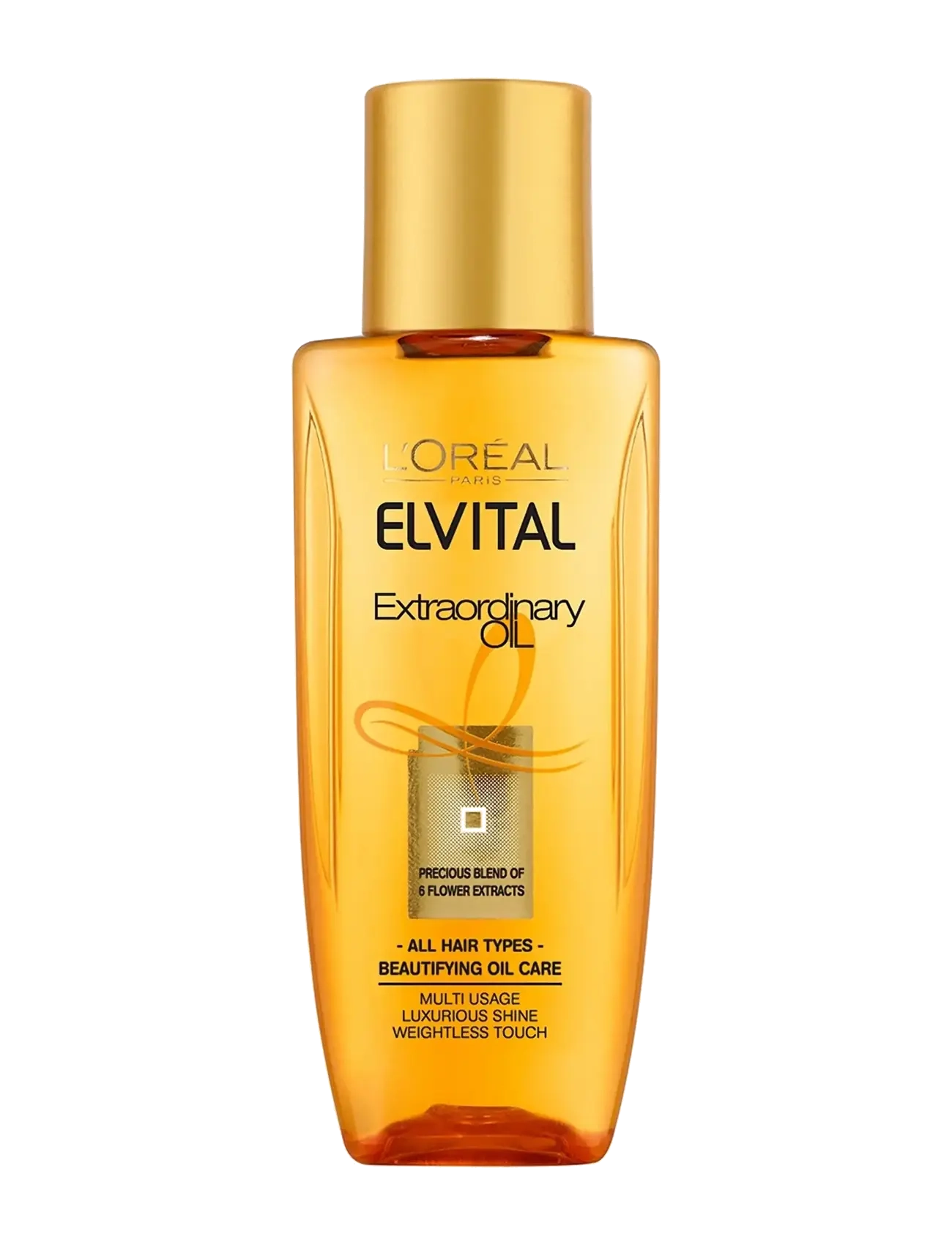 L'Oréal Paris L'Oréal Paris Elvital Extraordinary Oil Hair Oil for dry hair 50 ml - Skønhed - EXTRAORDINARY OIL - ALL HAIR TYPES / clear