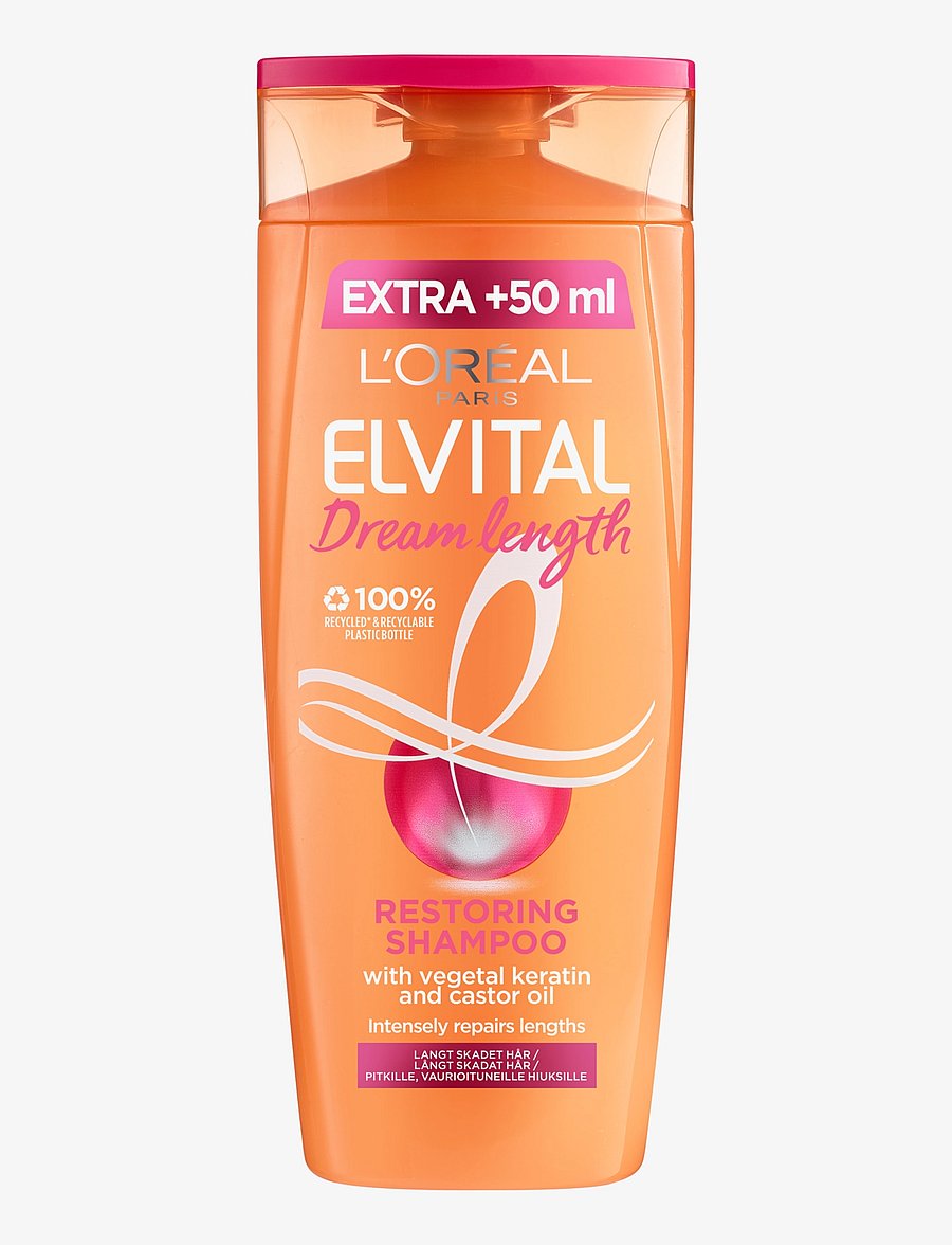 L'Oréal Paris - L'Oréal Paris Elvital Dream Length Shampoo 300ml - sjampó - dream length - 0