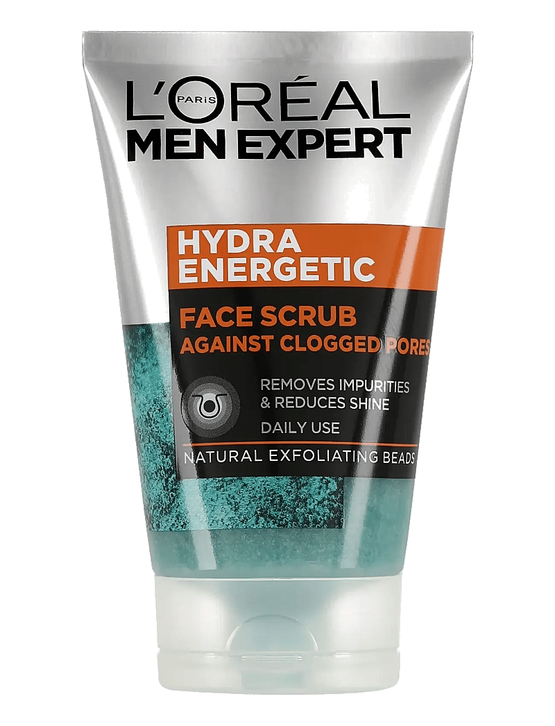L'Oréal Paris - L'Oréal Paris Men Expert Hydra Energetic Face Scrub for normal skin 100 ml - näokoorija - clear - 0