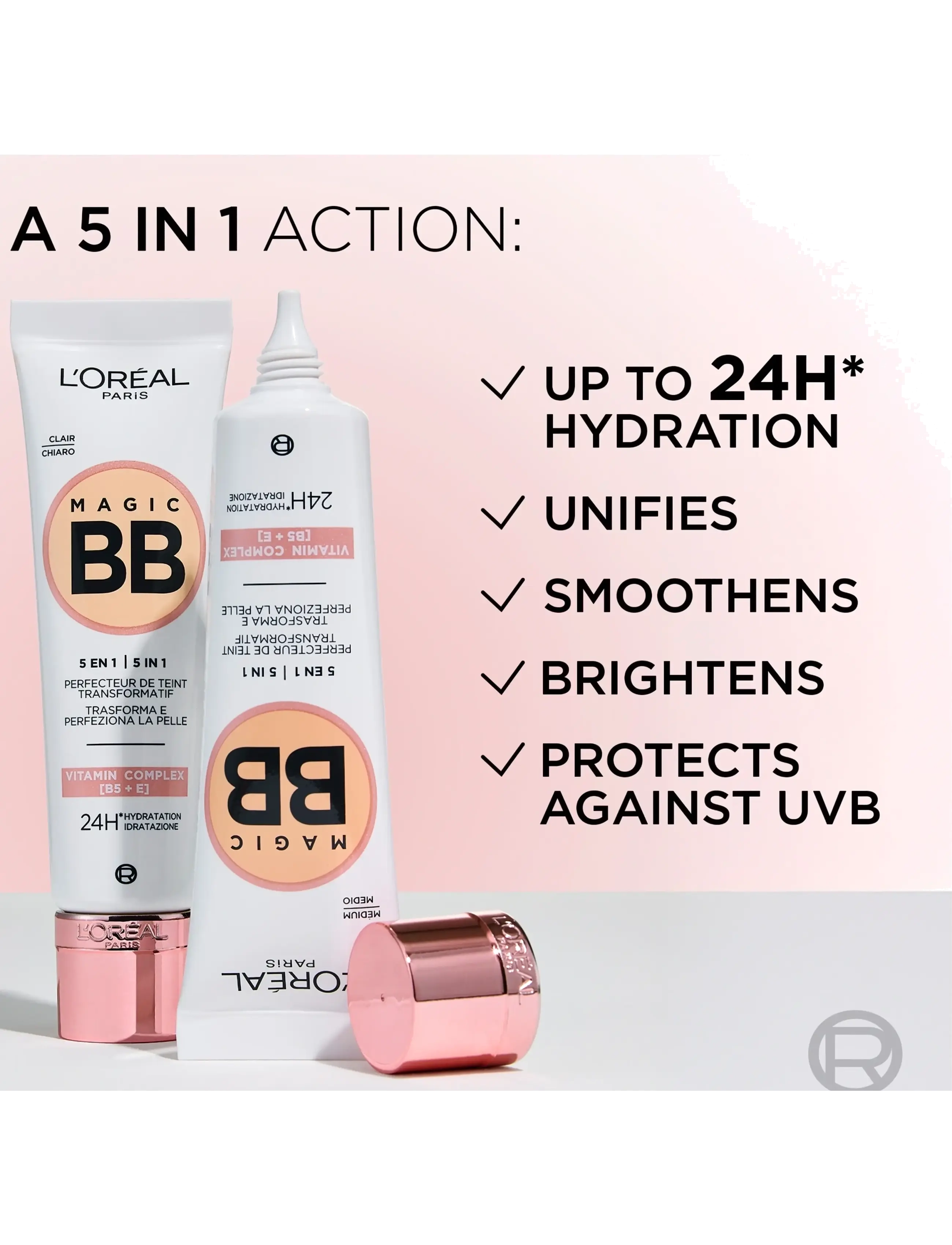 L'Oréal Paris - L'Oréal Paris, Magic BB Cream, 03 Medium Light, 30ml - makeup - medium ligth - 2