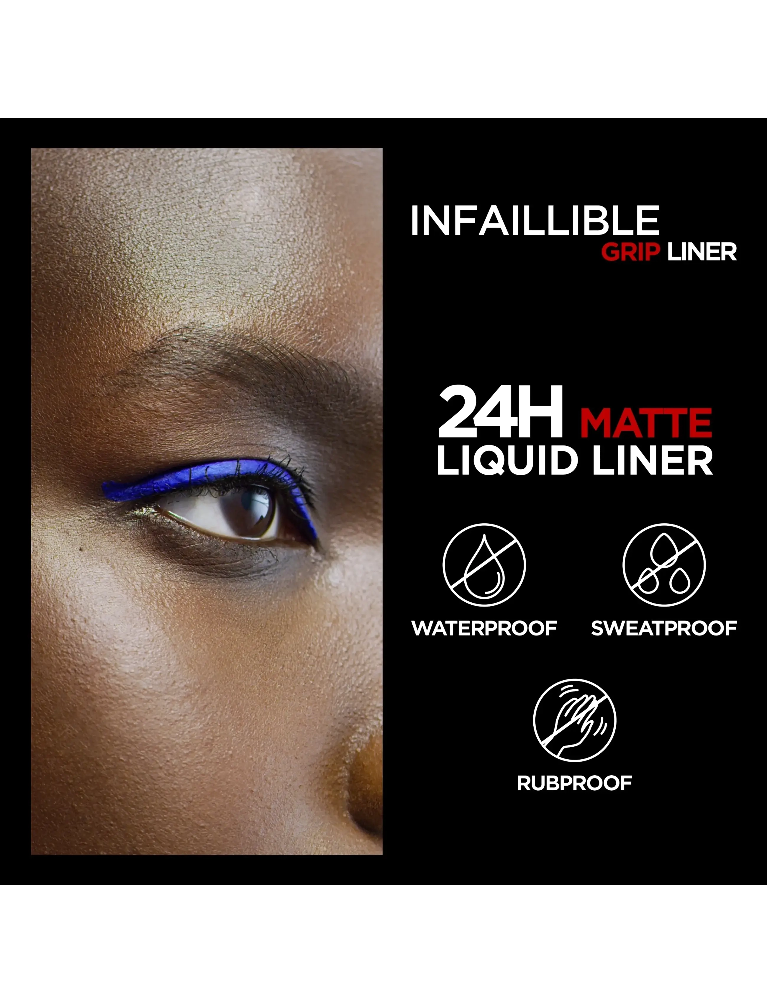 L'Oréal Paris - L'Oréal Paris Infaillible Grip 24H Matte Liquid Liner 02 Blue - party wear at outlet prices - blue 2 - 1