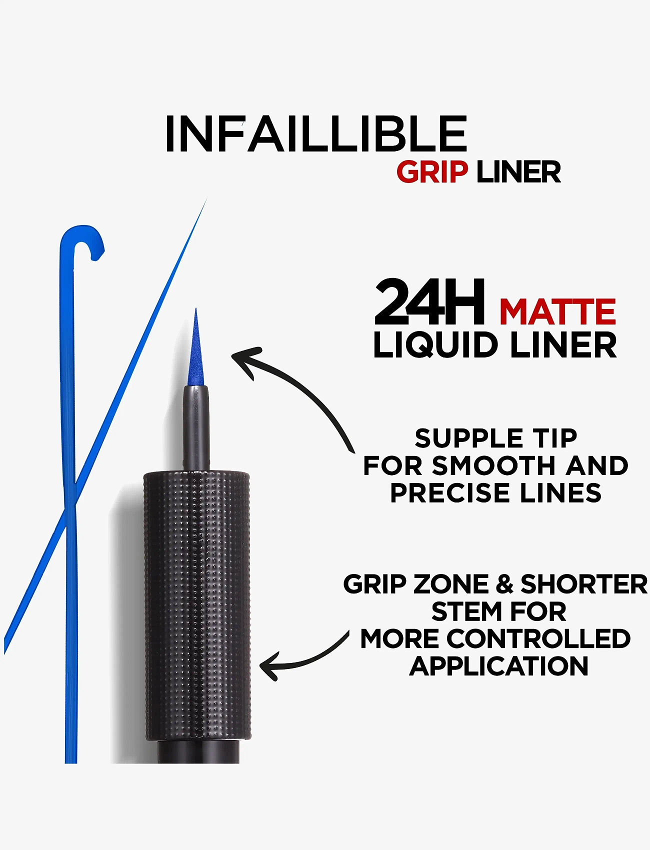 L'Oréal Paris - L'Oréal Paris Infaillible Grip 24H Matte Liquid Liner 04 Emeraude - makeup - emeraude 4 - 2