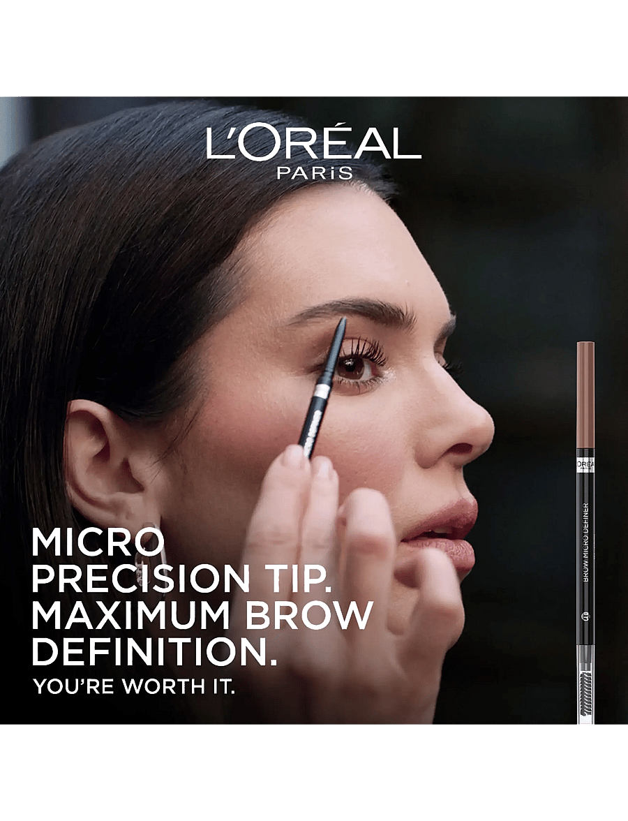 L'Oréal Paris - L'Oréal Paris 36H Brow Definer Micro-Precision Tip Light Cool Blonde 8.0 - silmad ja kulmud - 8.0 light cool blonde - 4