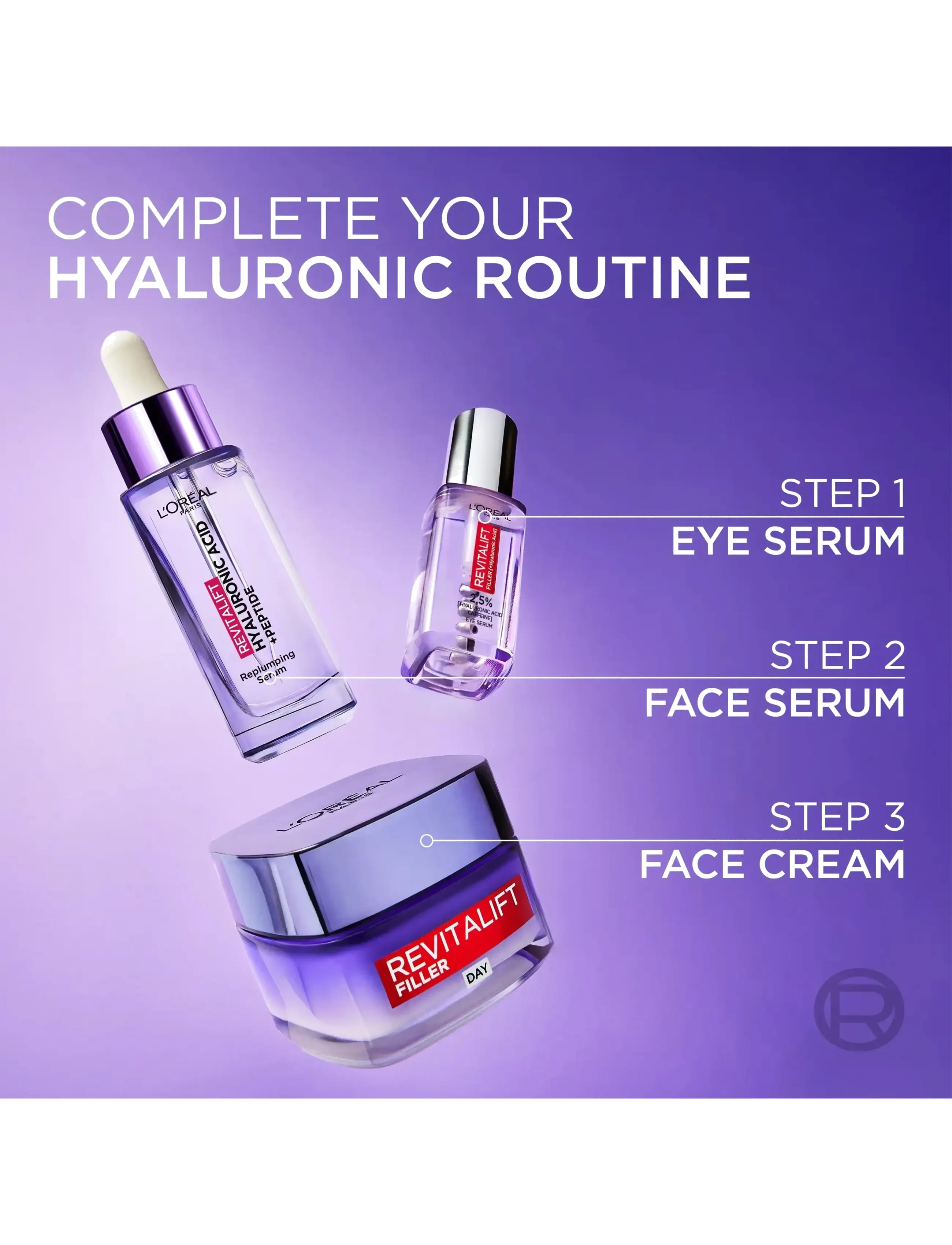 L'Oréal Paris - L'Oréal Paris Revitalift Filler 1,5% Hyaluronic Acid Serum for normal skin 30 ml - serum - no colour - 5