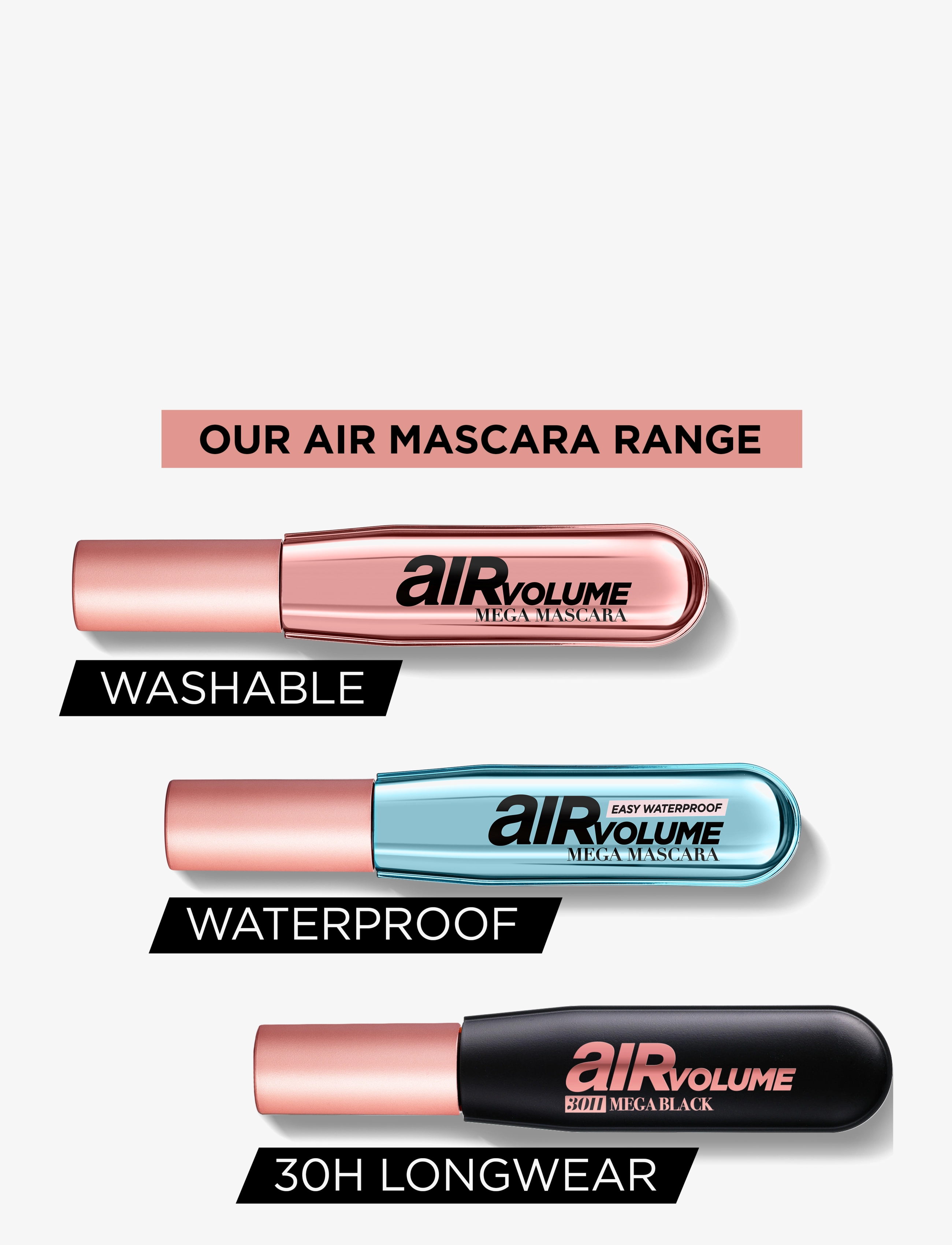 L'Oréal Paris - Air Volume Mega - party wear at outlet prices - black - 4