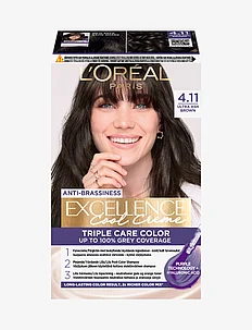 L'Oréal Paris, Excellence Cool Crème, permanent hair color, Up to 100% grey coverage, L'Oréal Paris