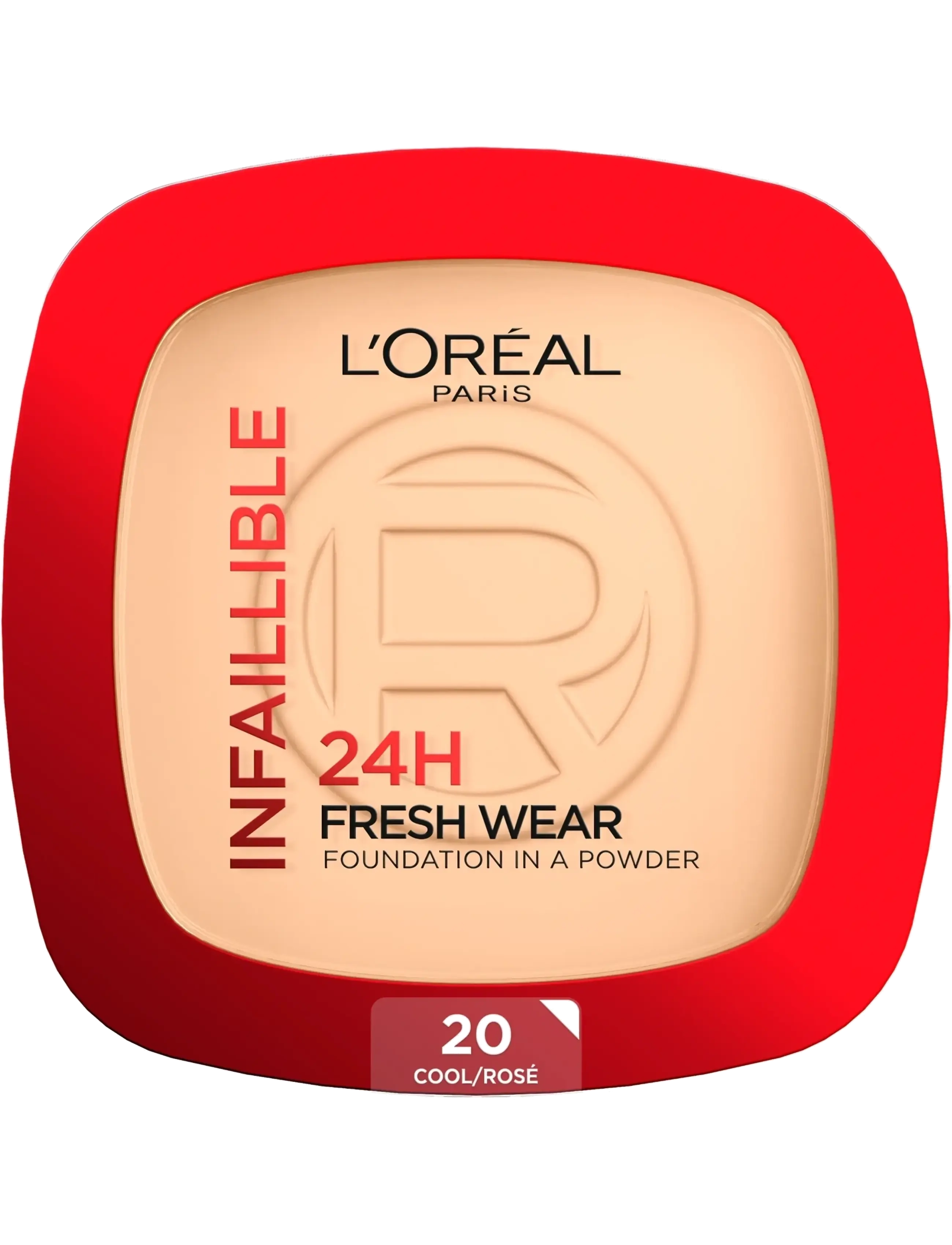 L'Oréal Paris L'Oréal Paris Infaillible 24h Fresh Wear Powder Foundation 20 Ivory - Skønhed - IVORY 20 / natural