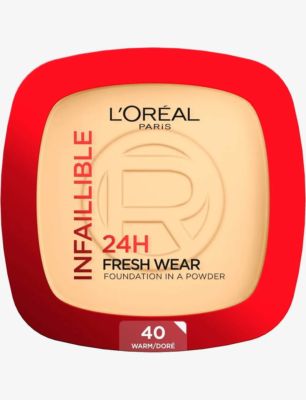 L'Oréal Paris - L'Oréal Paris Infaillible 24h Fresh Wear Powder Foundation 40 Cashmere - makeup - cashmere 40 - 0