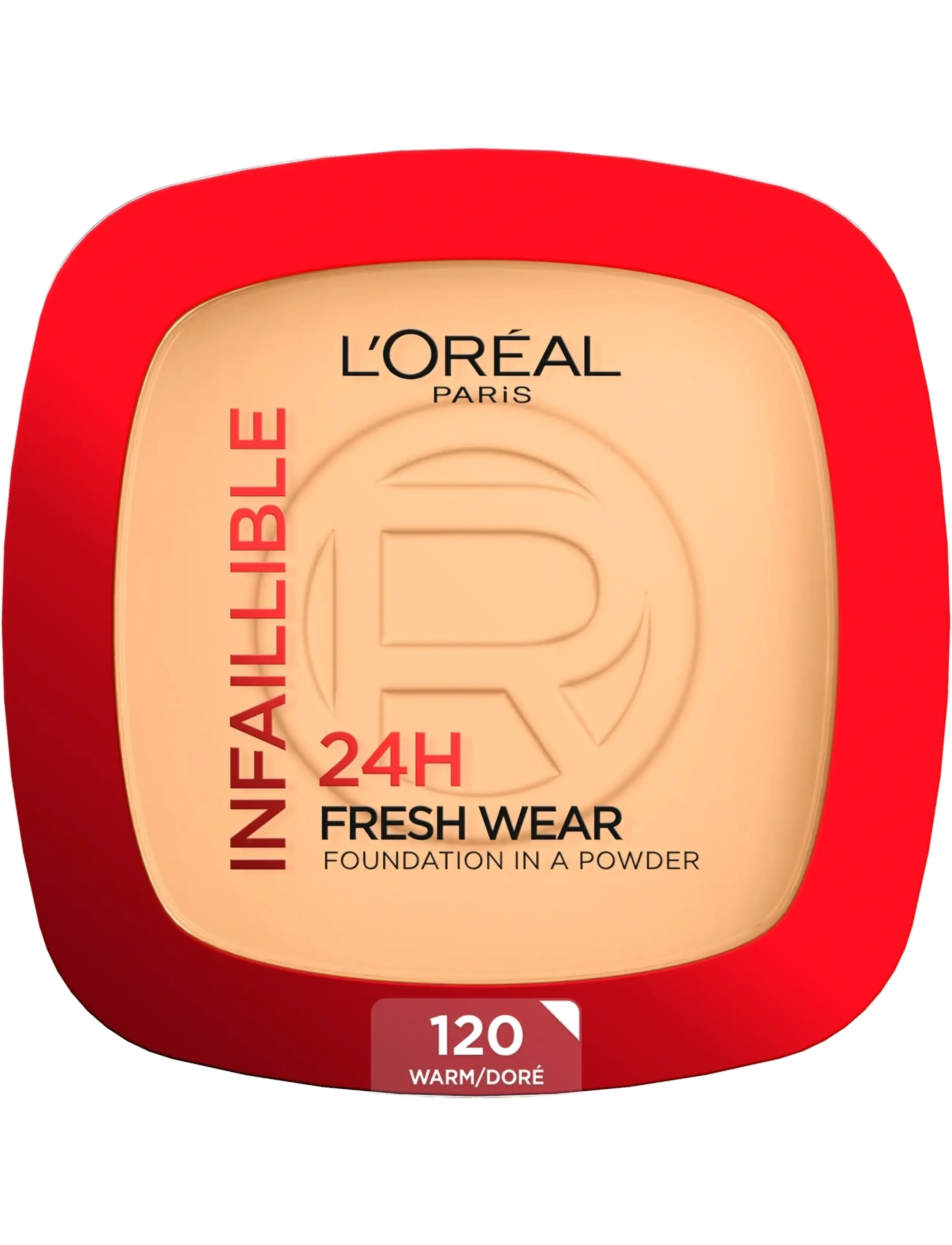 L'Oréal Paris Infaillible 24H Fresh Wear Foundation In A Powder Warm Undertone 30 Ml, Foundation, Str: 9 g