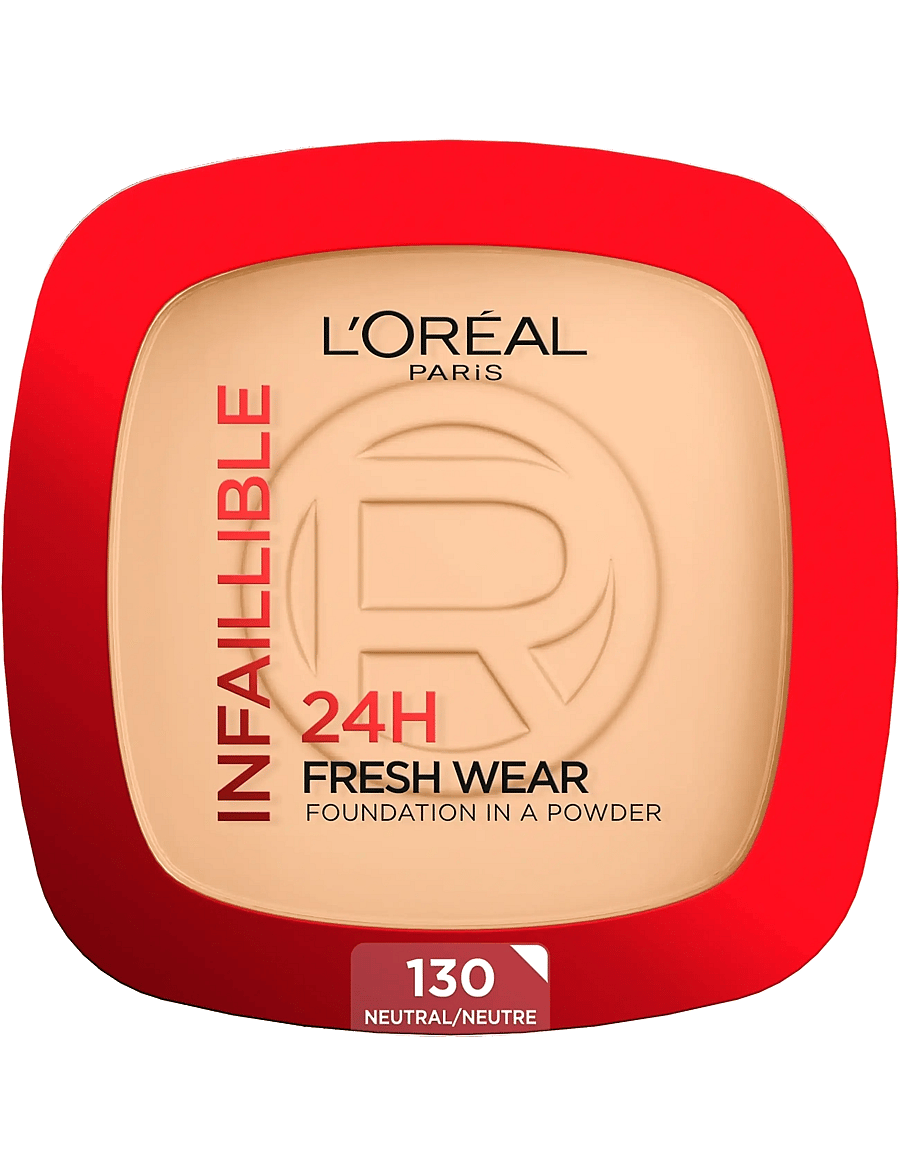 L'Oréal Paris - L'Oréal Paris Infaillible 24H Fresh Wear Foundation in a Powder Neutral Undertone 30 ml - makeup - true beige 130 - 0