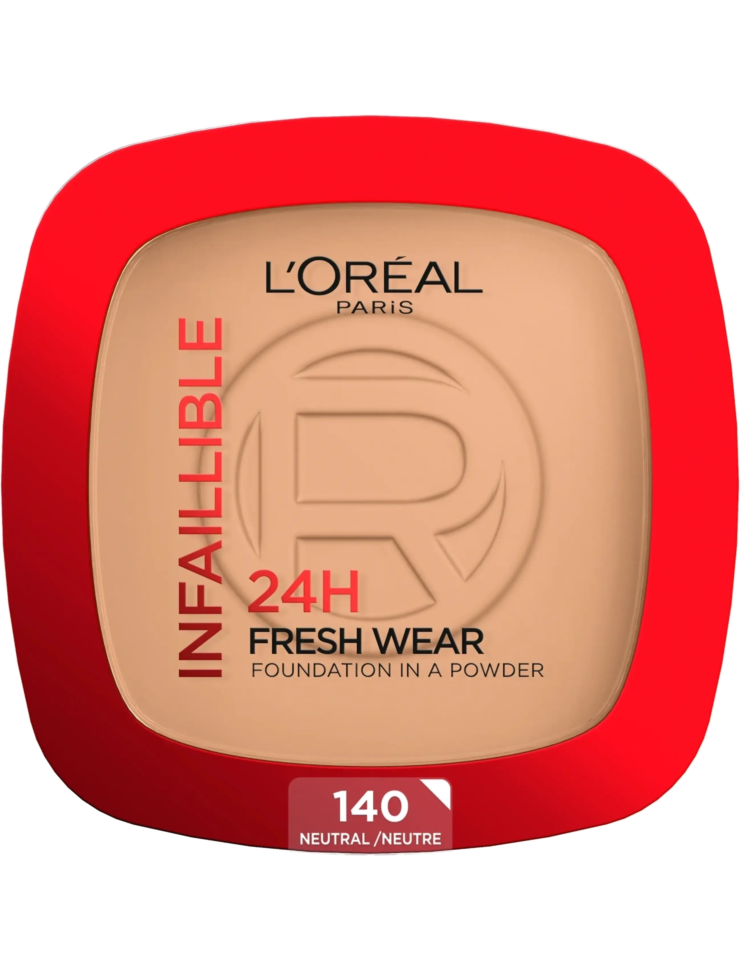 L'Oréal Paris L'Oréal Paris Infaillible 24h Fresh Wear Powder Foundation 140 Golden Beige - Visa allt - GOLDEN BEIGE 140 / natural