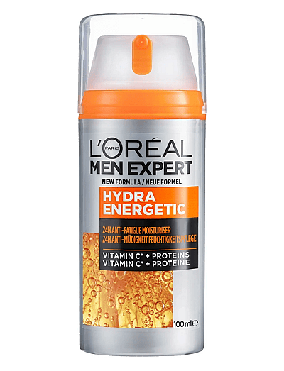 L'OréAl Paris Men Expert Hydra Energetic 24h Anti-Tiredness Moisturiser For Normal Skin 100 Ml - Fugtpleje