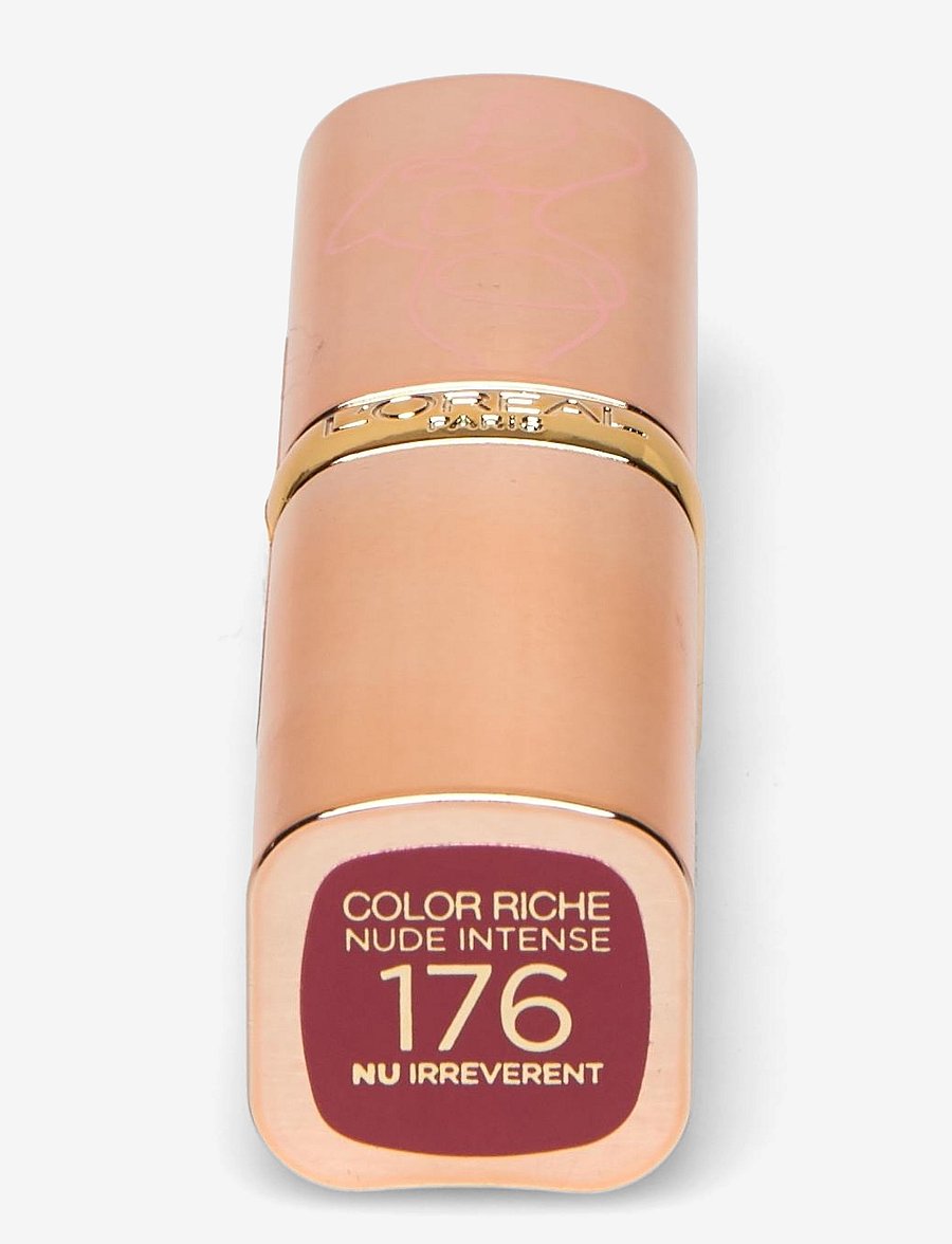 L'Oréal Paris - L'Oréal Paris Color Riche Satin Nudes Lipstick 176 Nu Irreverent - smink - nu irreverent 176 - 1