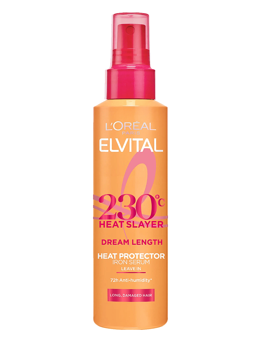 L'Oréal Paris - L'Oréal Paris Elvital Dream Length Heat Slayer Iron Spray for long hair 150 ml - varmebeskyttelse - no colour - 0