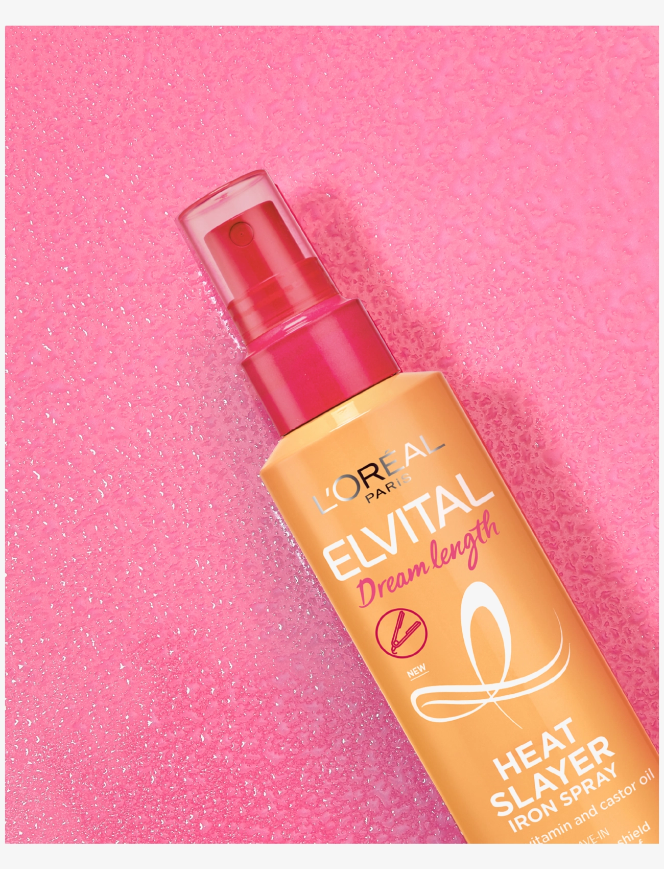 LOréal Paris Elvital Dream Length Heat Spray värmeskydd dam – bild 3