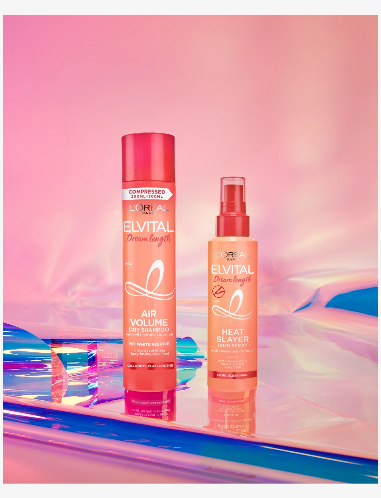 LOréal Paris Elvital Dream Length Heat Spray värmeskydd dam – bild 5