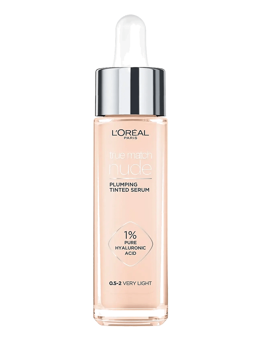 L'Oréal Paris - L'Oréal Paris True Match Nude Plumping Tinted Serum 0.5-2 Very Light 30 ml - makeup - very light 0,5-2 - 0