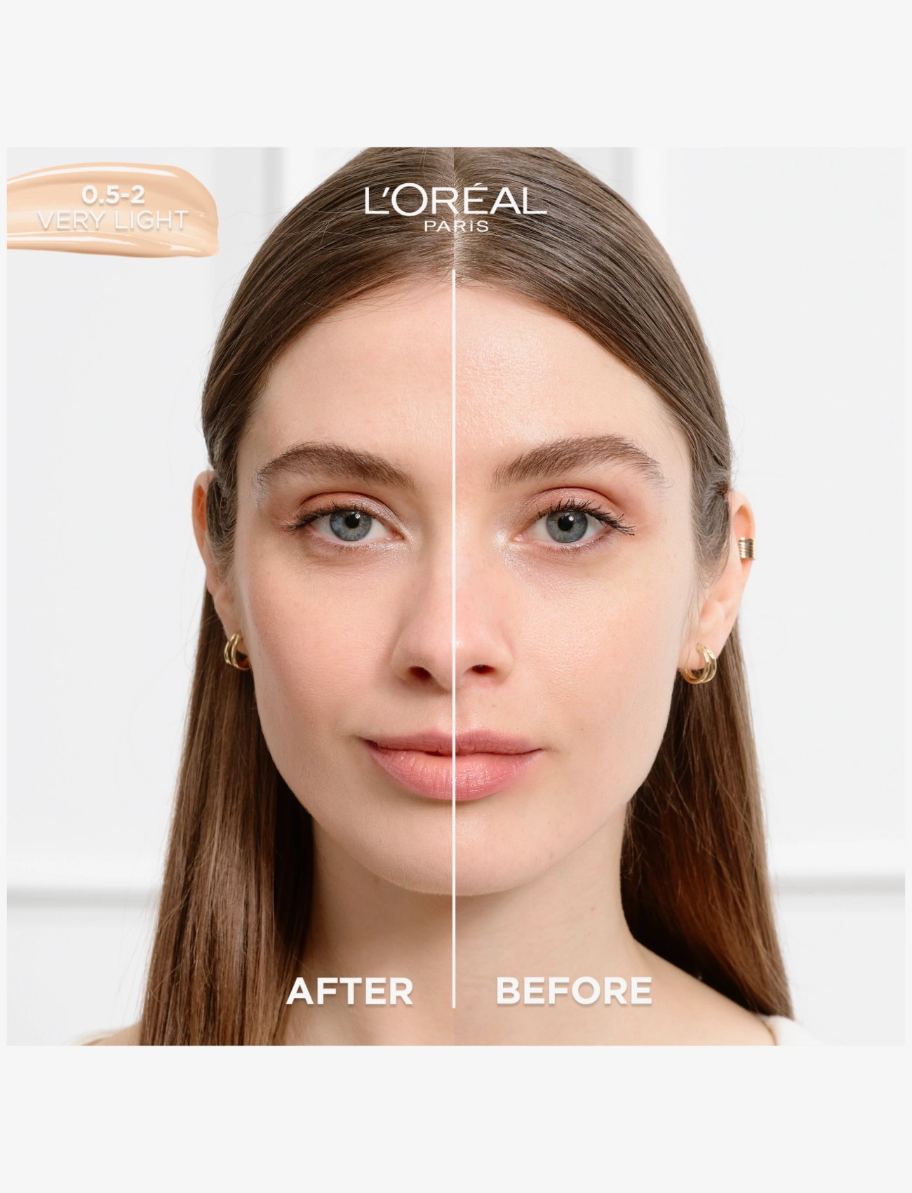 L'Oréal Paris - L'Oreal Paris True Match Nude Plumping Tinted Serum 0,5-2 Very Light 30 ml - sminke - very light 0,5-2 - 3