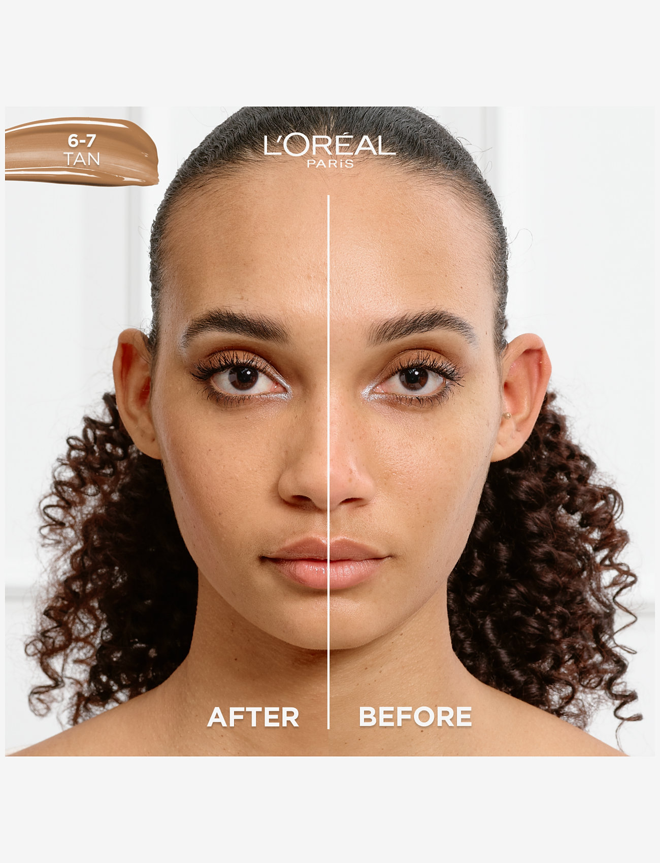 L'Oréal Paris - L'Oréal Paris True Match Nude Plumping Tinted Serum 6-7 Tan 30 ml - makeup - tan 6-7 - 3