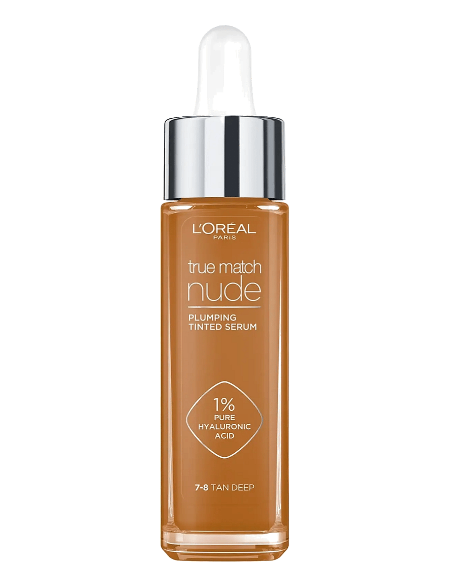 L'Oréal Paris - L'Oréal Paris True Match Nude Plumping Tinted Serum evens skin tone, hydrates, Tan Deep 30 ml - makeup - tan-deep 7-8 - 0