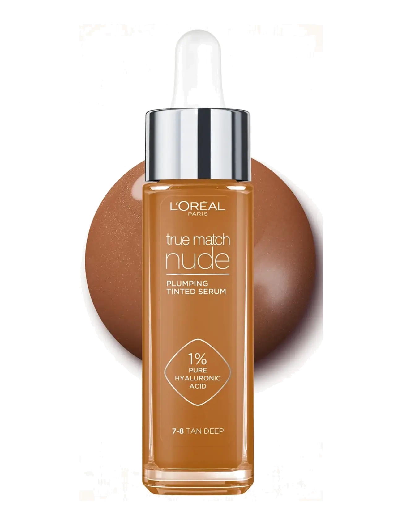 L'Oréal Paris - L'Oréal Paris True Match Nude Plumping Tinted Serum 7-8 Tan Deep 30 ml - makeup - tan-deep 7-8 - 2