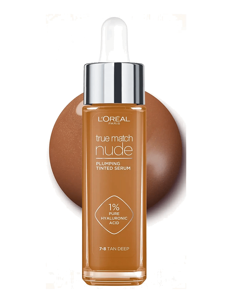 L'Oréal Paris - L'Oréal Paris True Match Nude Plumping Tinted Serum evens skin tone, hydrates, Tan Deep 30 ml - makeup - tan-deep 7-8 - 2
