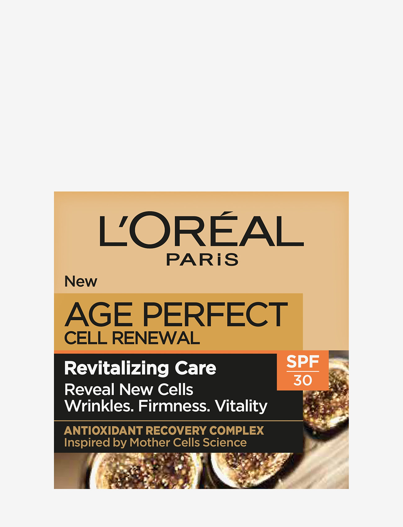 L'Oréal Paris - L'Oréal Paris Age Perfect Cell Renewal Day Cream SPF30 50 ml - dagcremer - no colour - 1