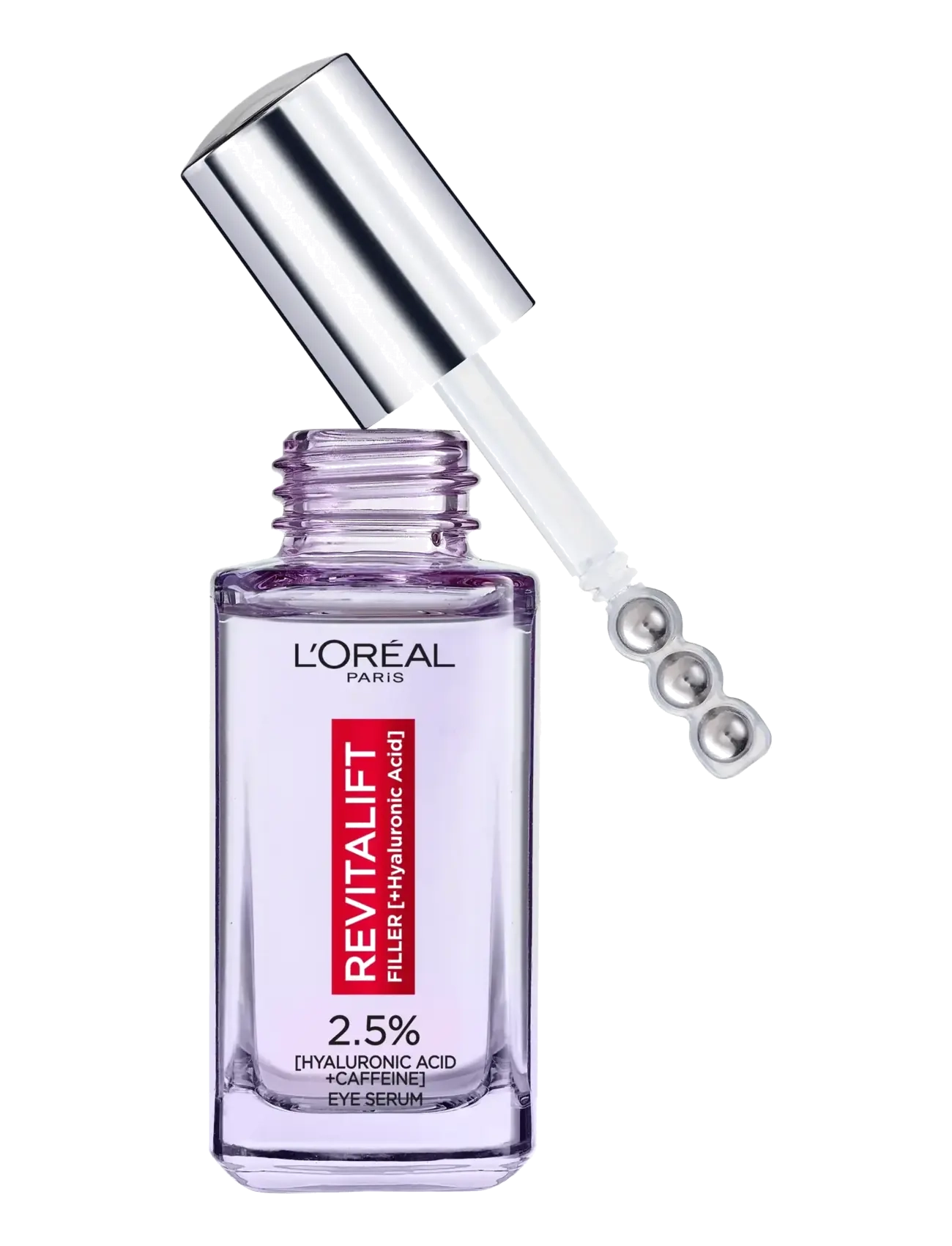 L'Oréal Paris - L'Oréal Paris Revitalift Filler 2,5% Hyaluronic Acid Eye Serum for normal skin 20 ml - Øjenserum - no colour - 4
