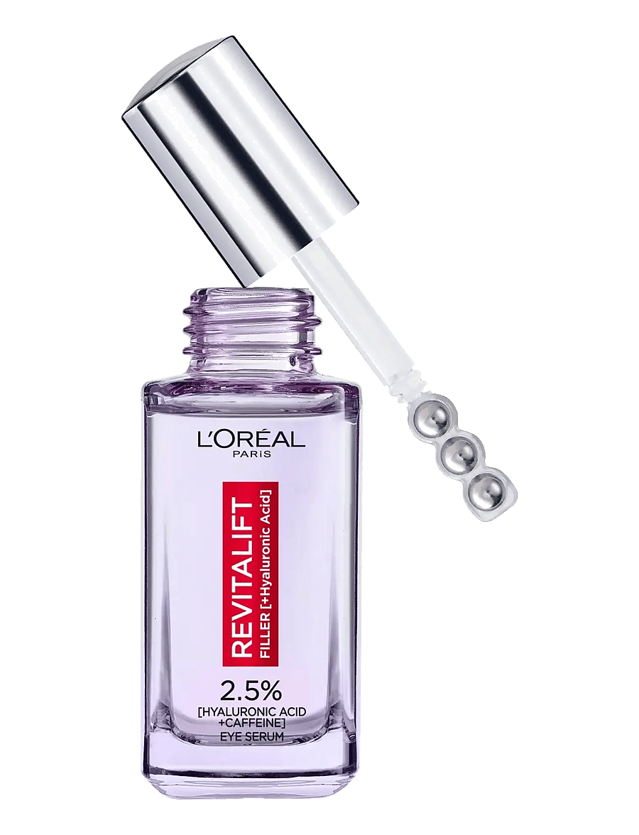 L'Oréal Paris - L'Oréal Paris Revitalift Filler 2,5% Hyaluronic Acid Eye Serum for normal skin 20 ml - silmaseerumid - no colour - 4