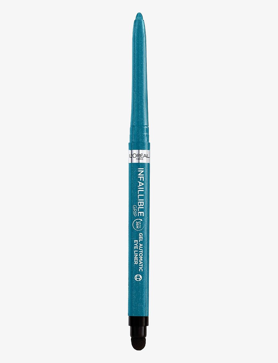 L'Oréal Paris - L'Oréal Paris Infaillible Grip 36H Gel Automatic Eyeliner 007 Turquoise Faux Fur - makeup - turquoise faux fur 7 - 1
