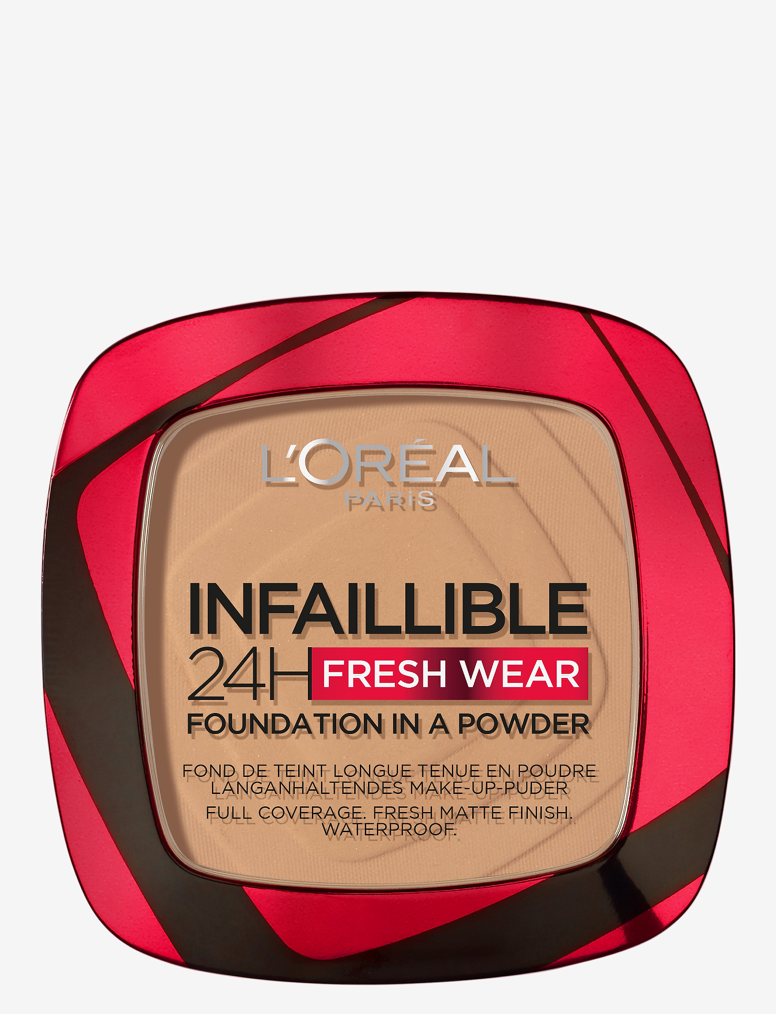 L'Oréal Paris L'Oréal Paris Infaillible 24h Fresh Wear Powder Foundation 300 Amber - Skønhed - AMBER 300 / natural