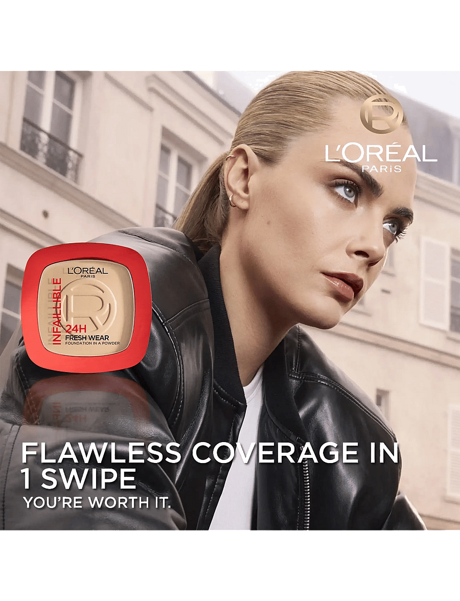 L'Oréal Paris - L'Oréal Paris Infaillible 24H Fresh Wear Foundation in a Powder Neutral Undertone 30 ml - neutral undertone - 3